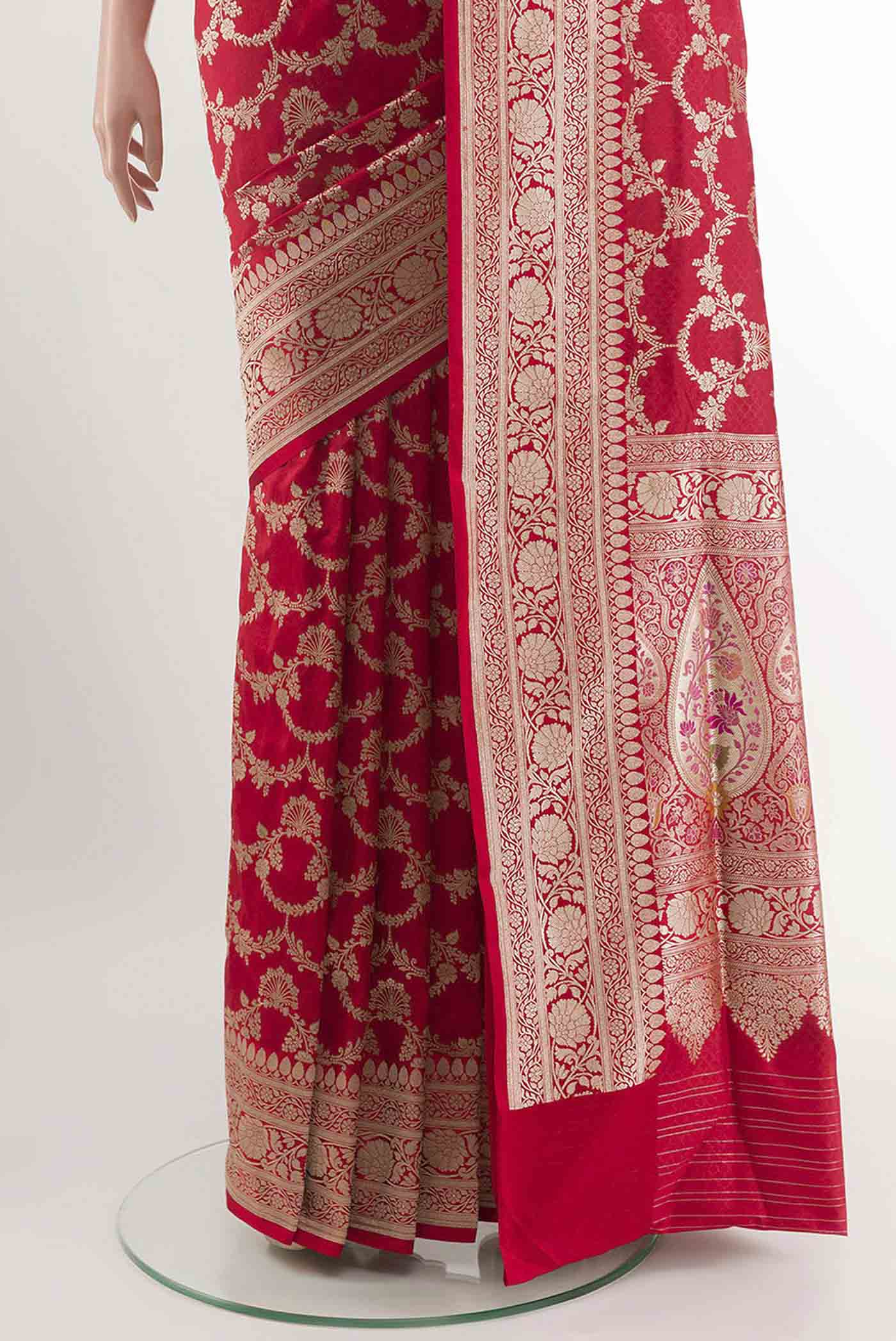 pleats pallu