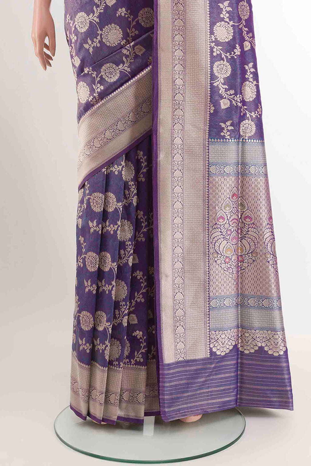 pleats pallu