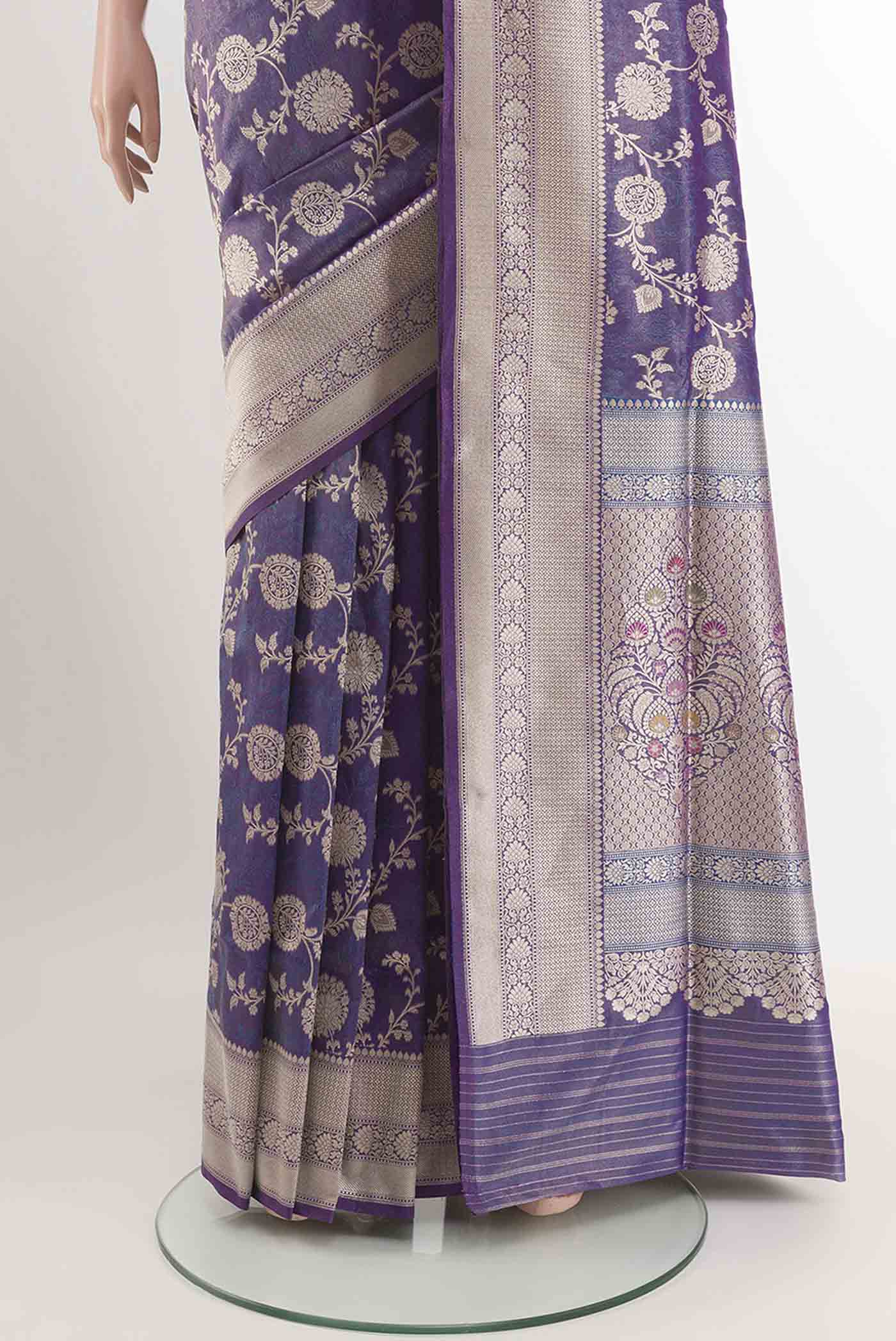 pleats pallu
