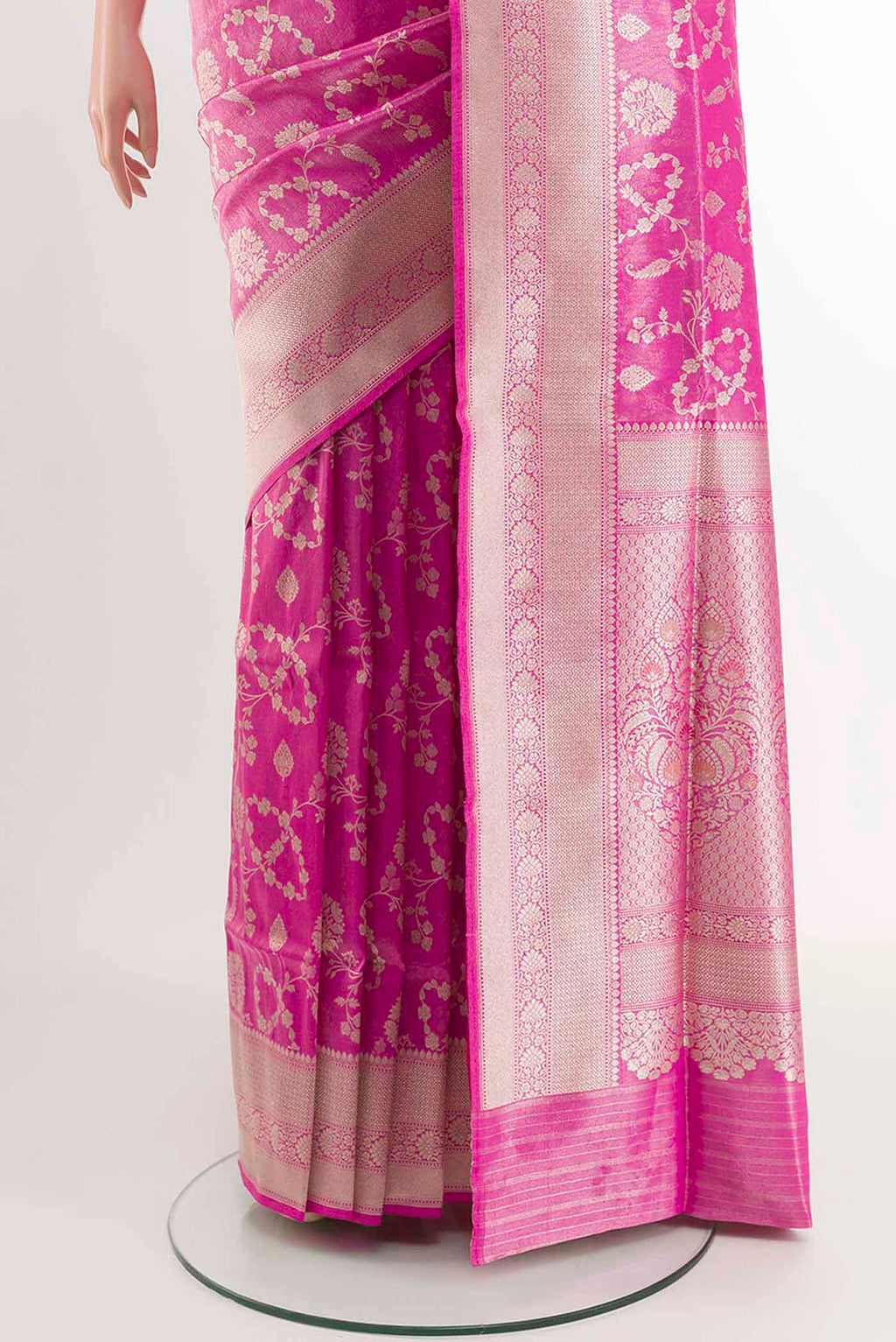 pleats pallu