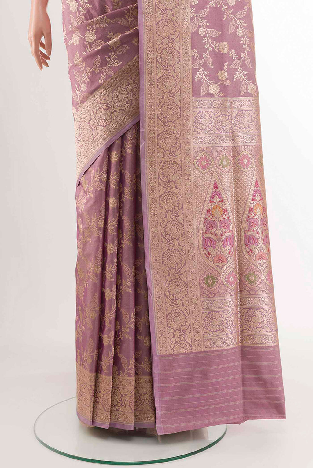 pleats pallu
