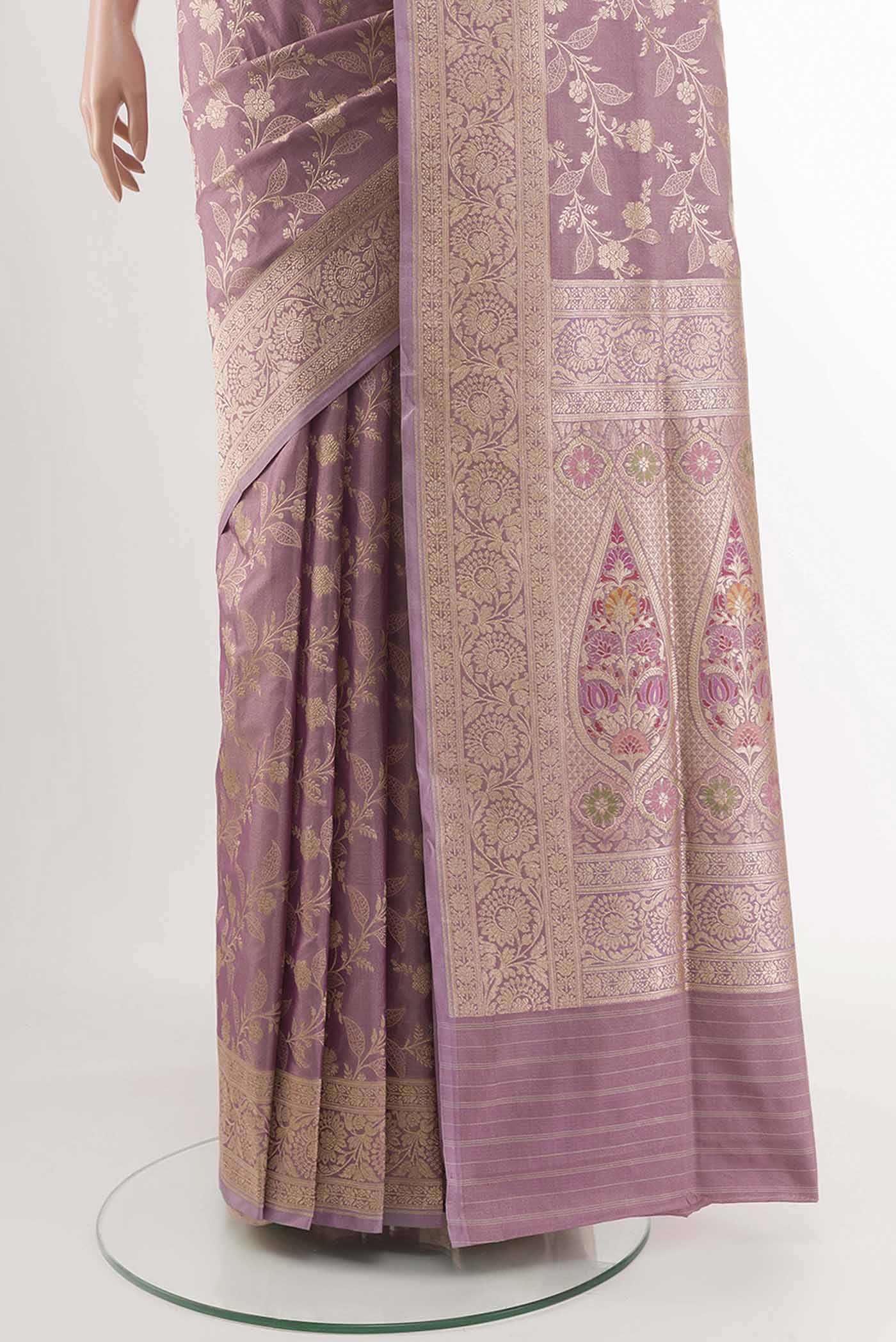 pleats pallu