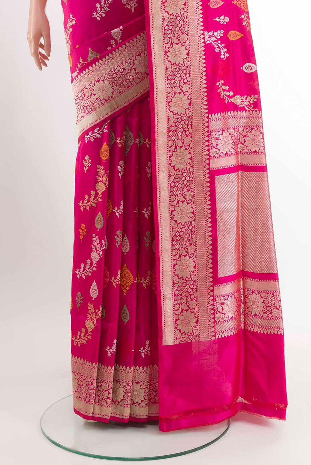 pleats pallu