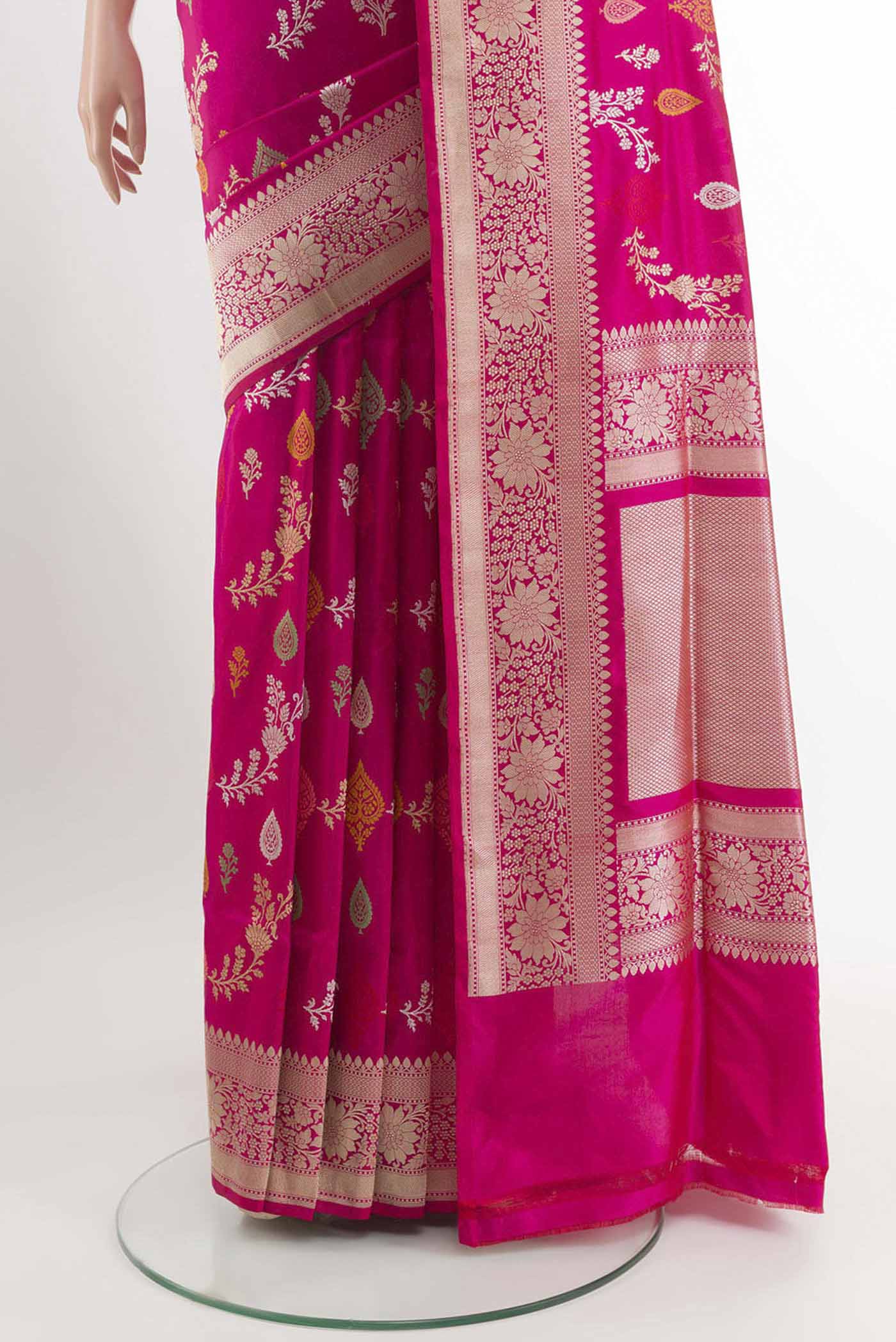 pleats pallu