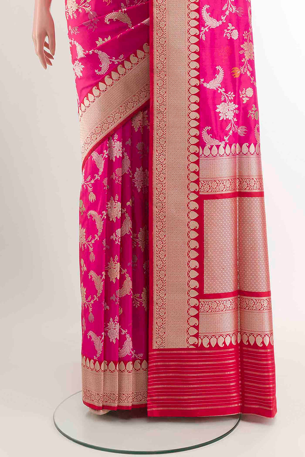 pleats pallu