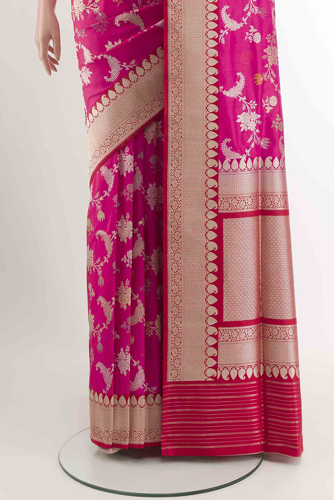 pleats pallu
