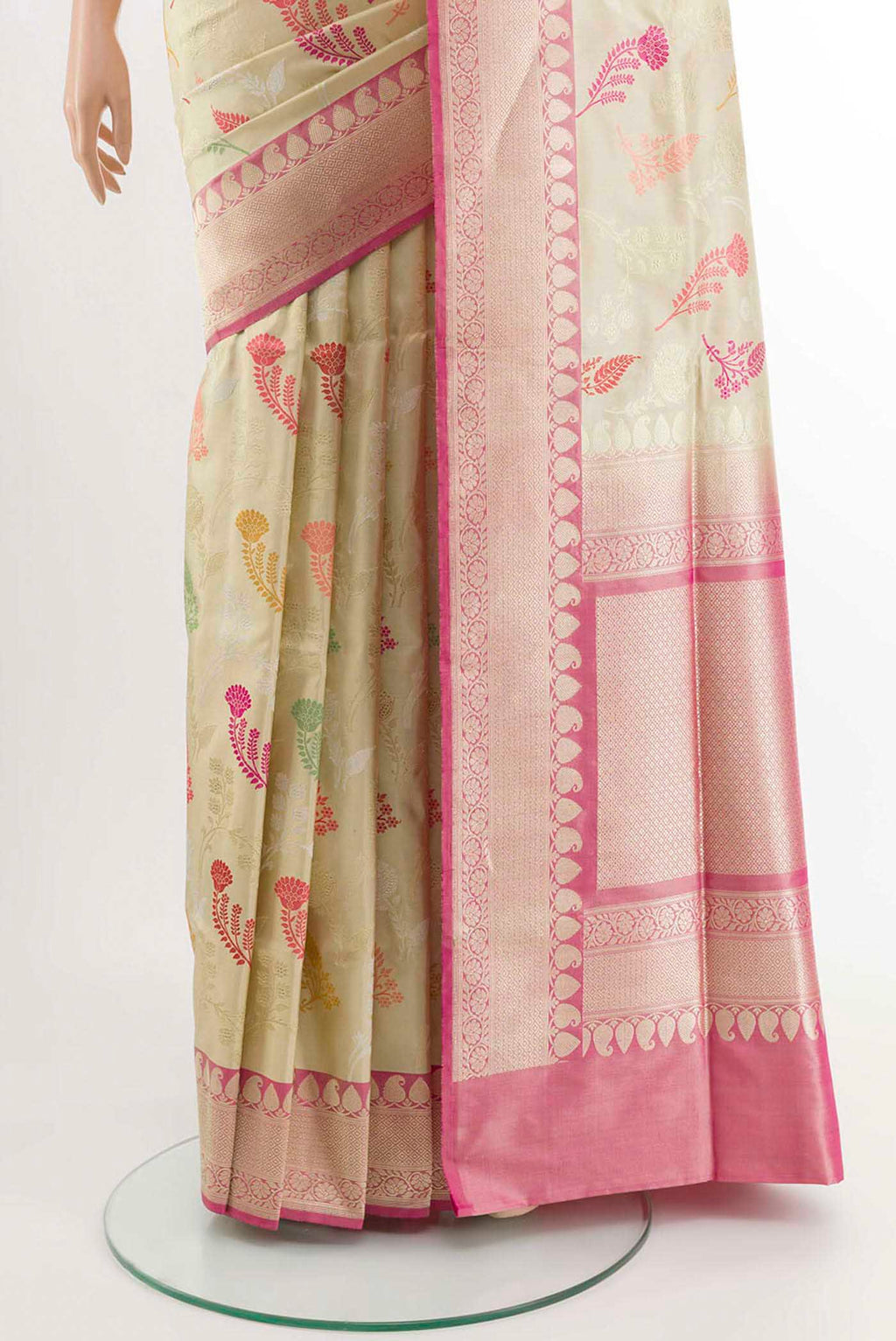 pleats pallu