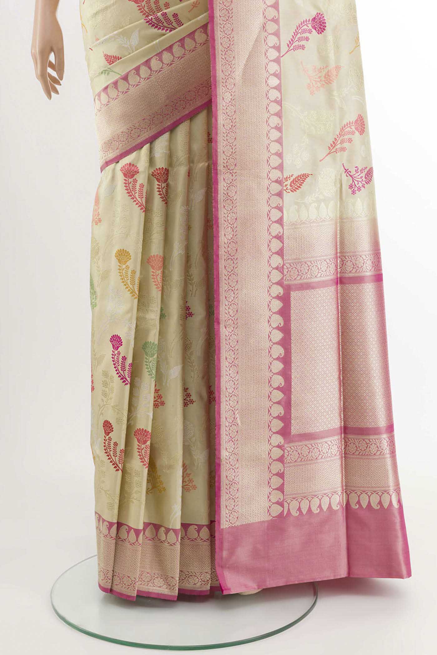 pleats pallu
