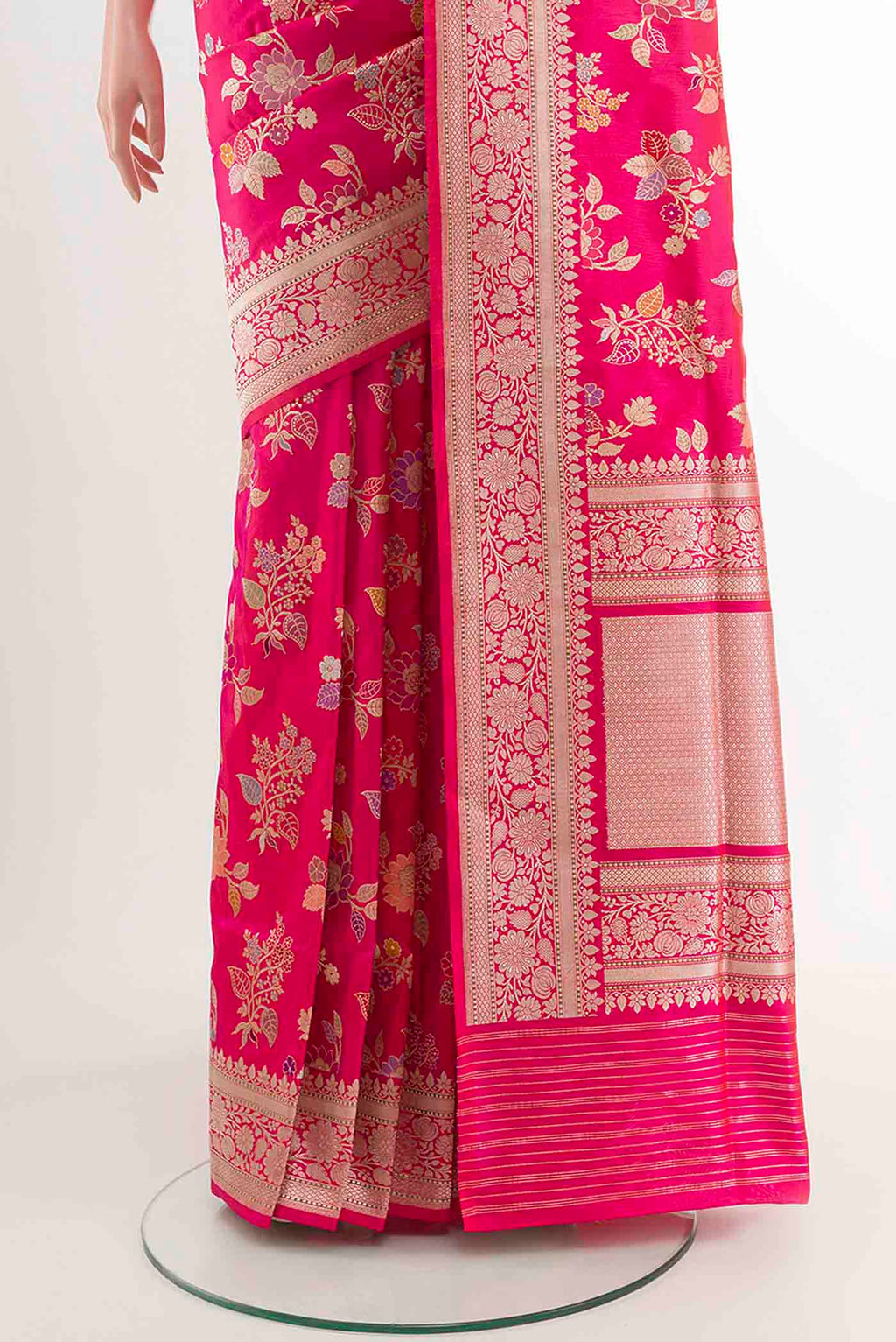 pleats pallu