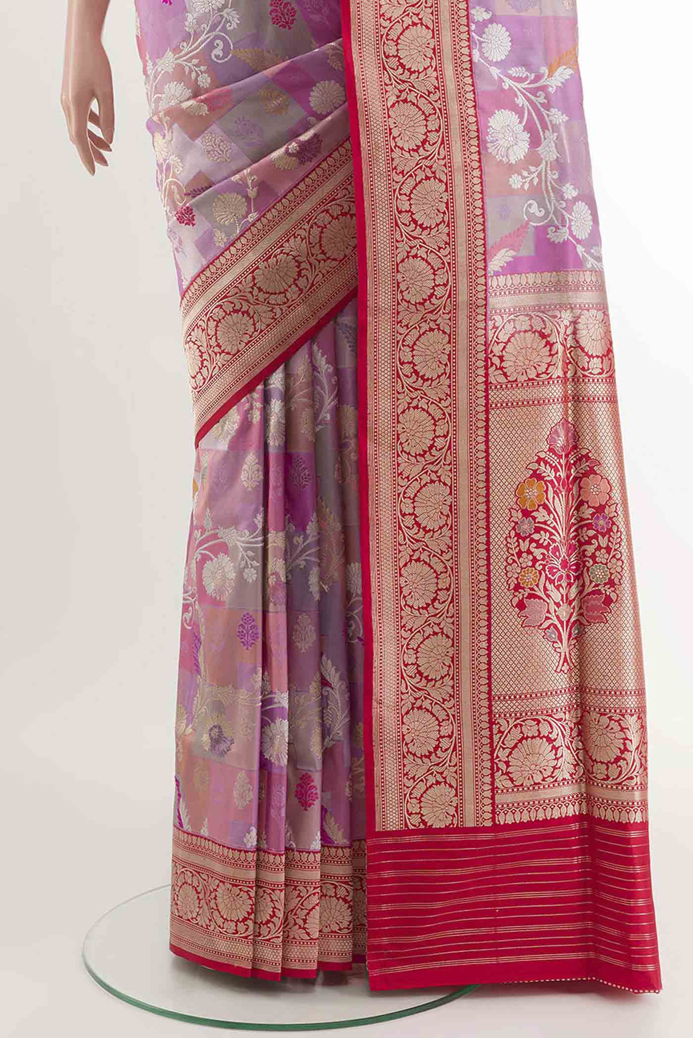 pleats pallu