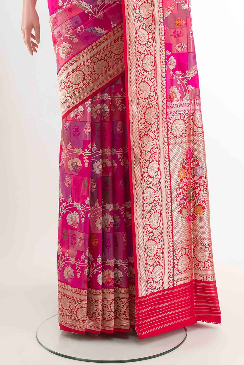 pleats pallu