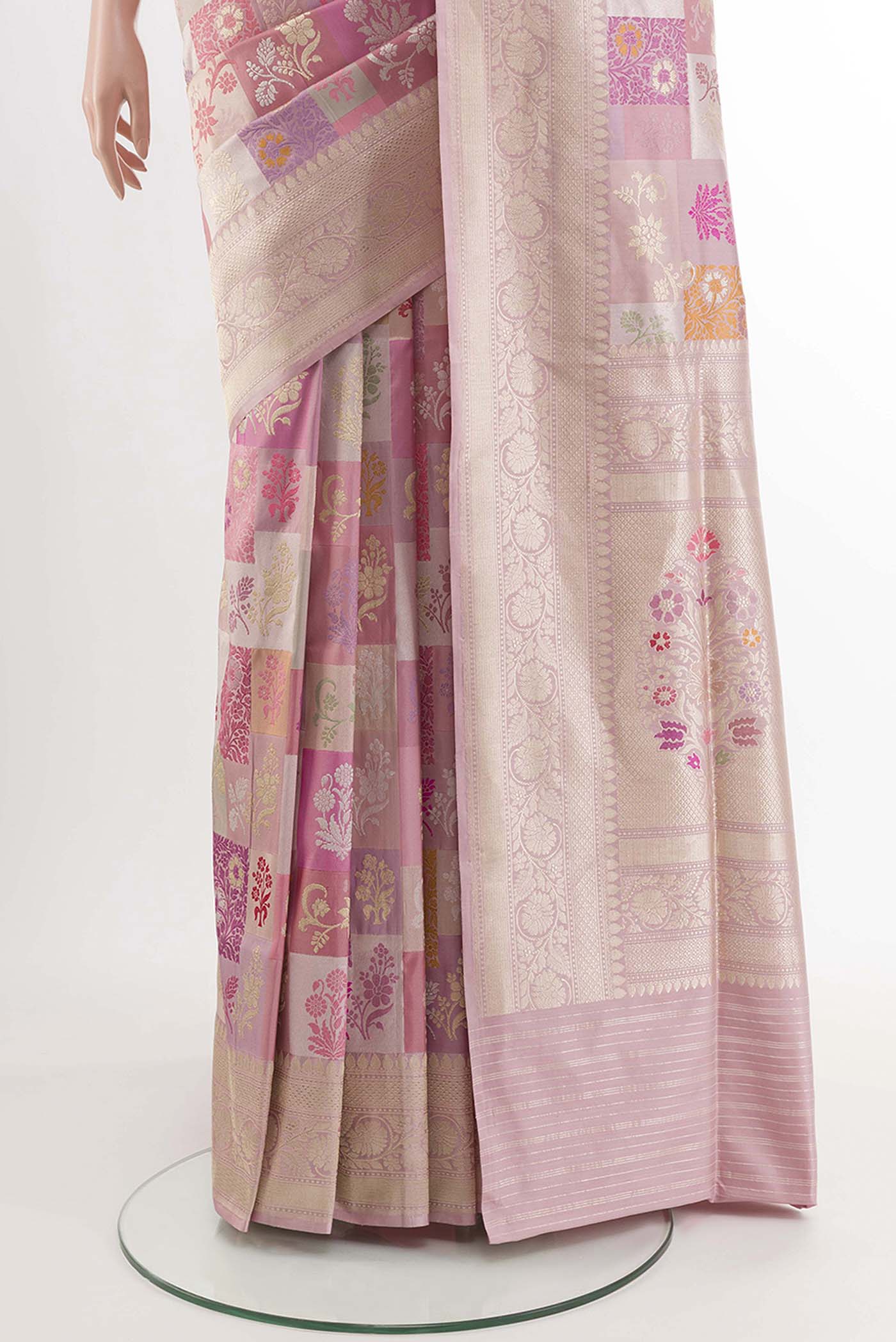 pleats pallu