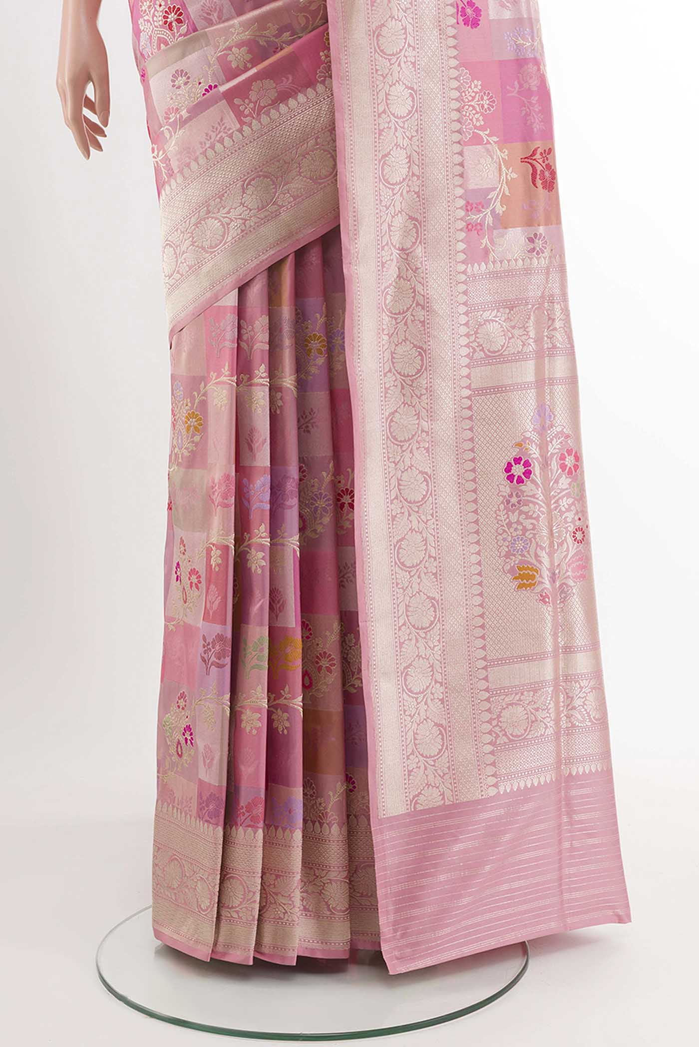 pleats pallu