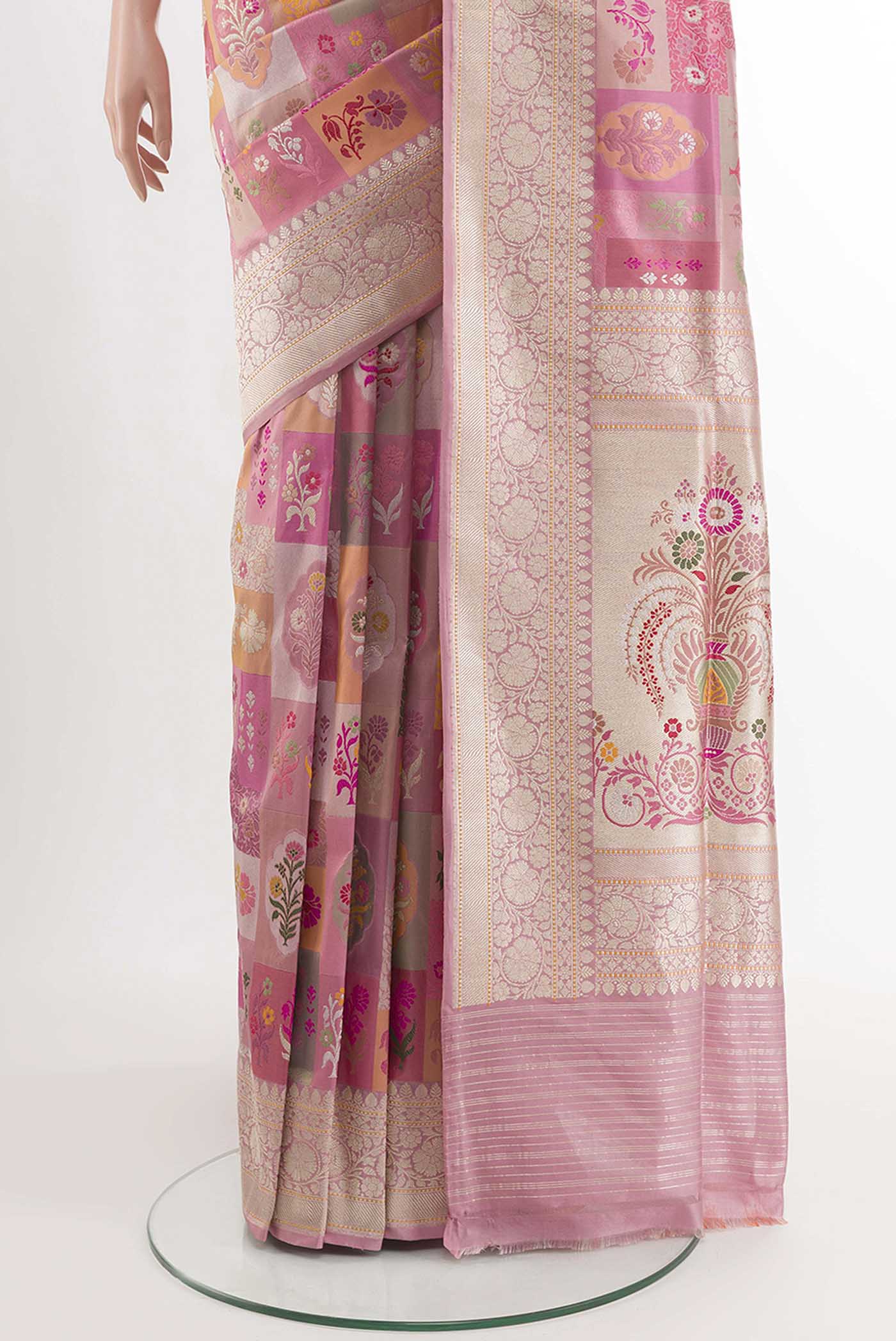 pleats pallu