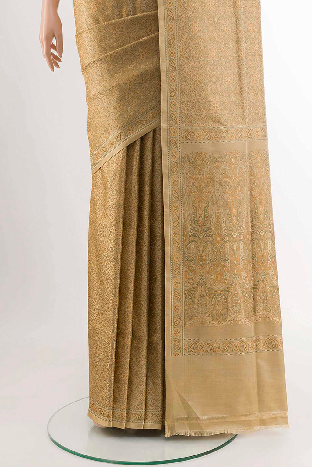 pleats pallu