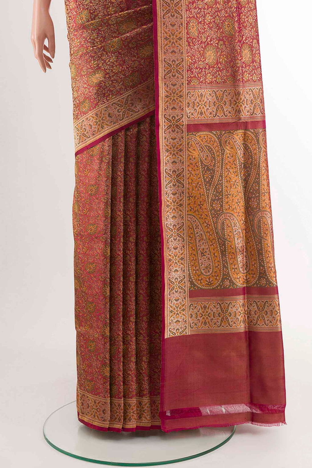 pleats pallu