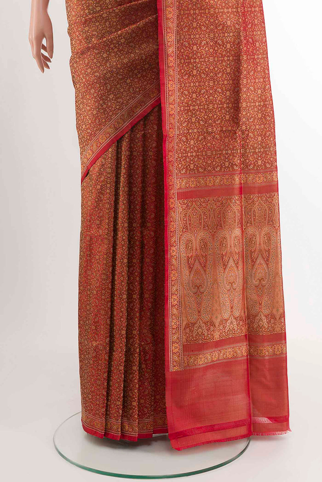 pleats pallu