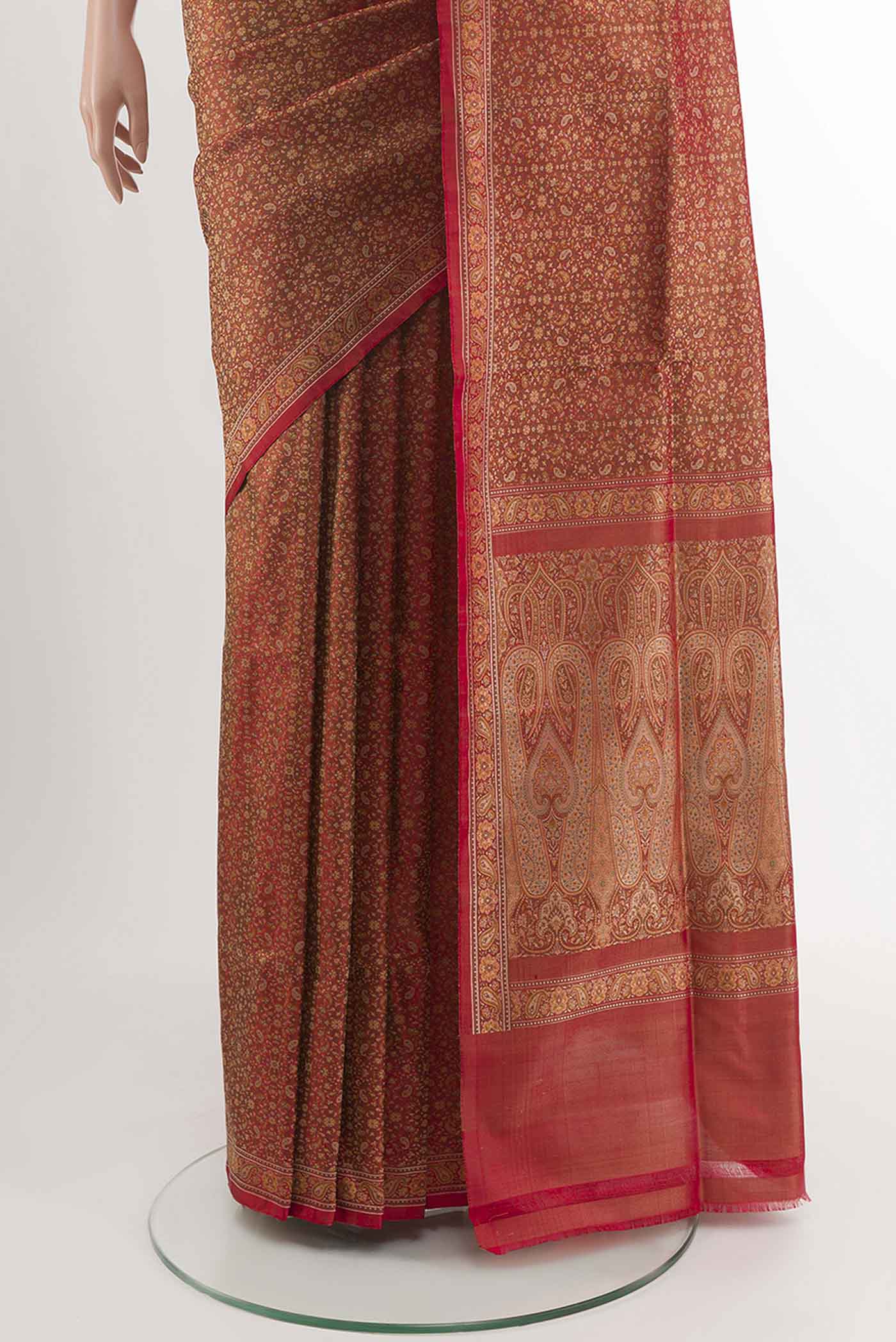 pleats pallu