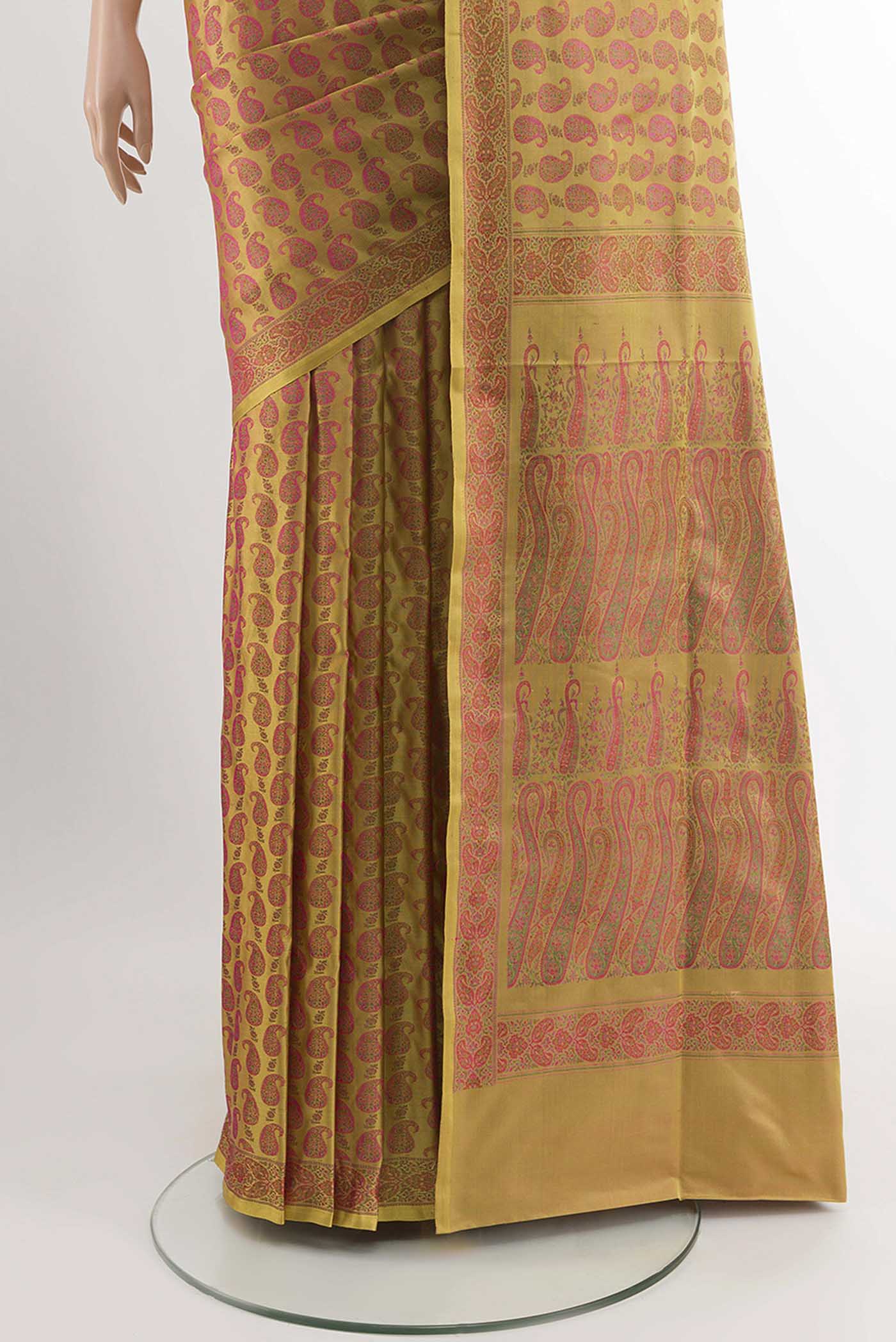 pleats pallu