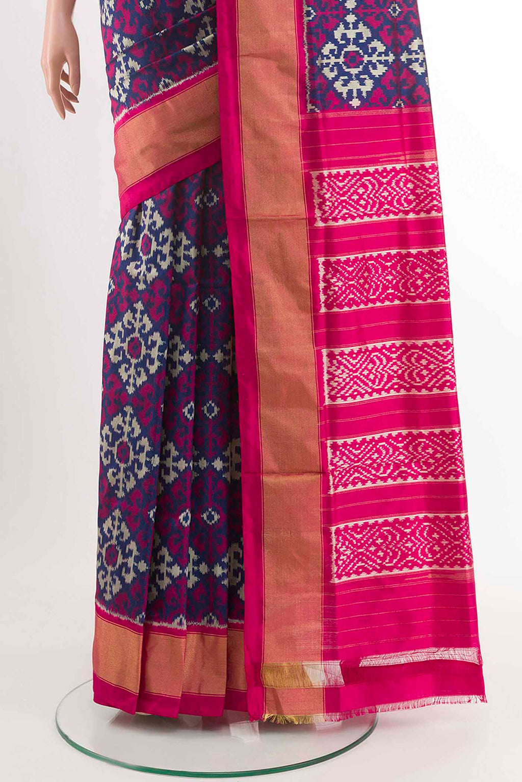 pleats pallu