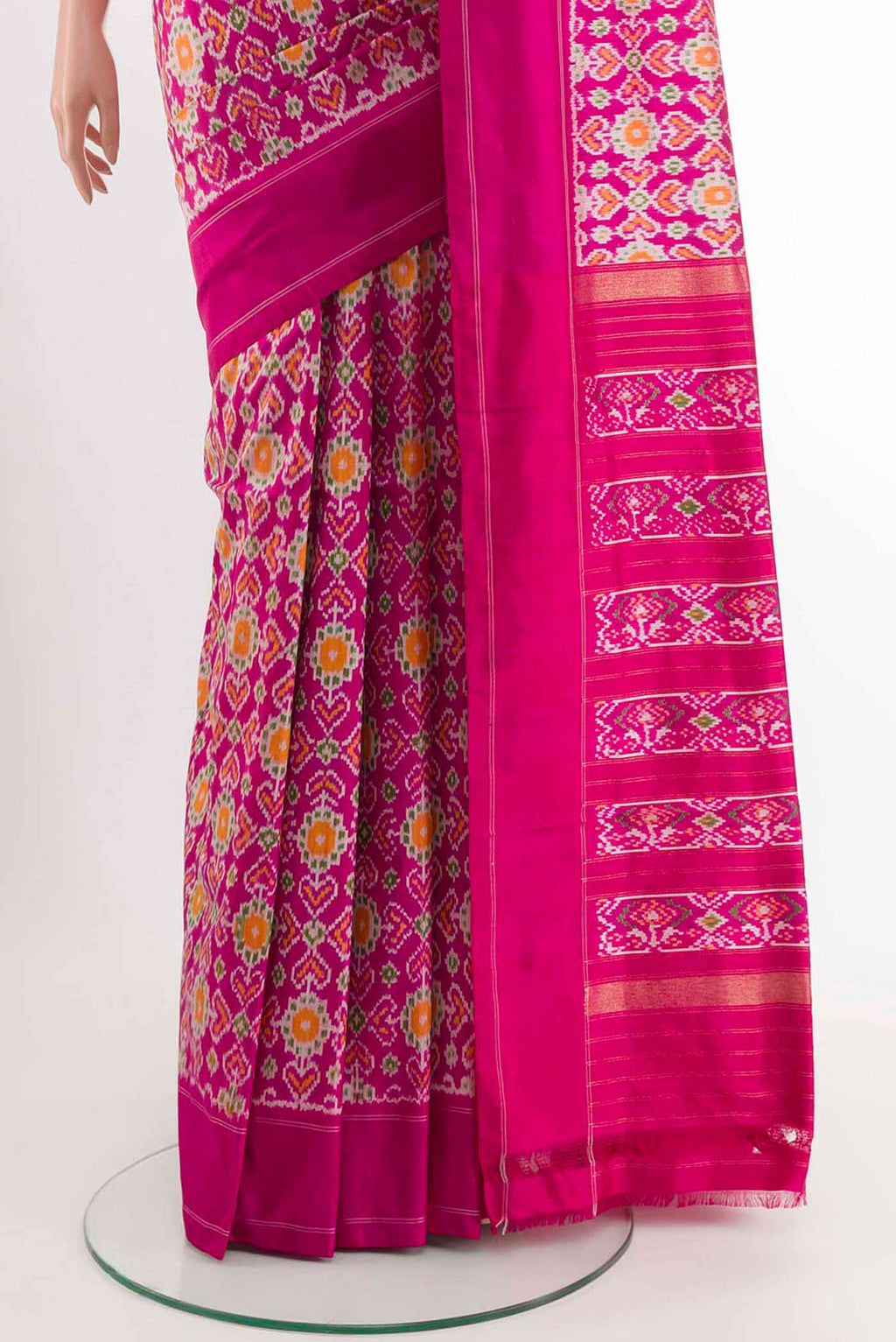 pleats pallu