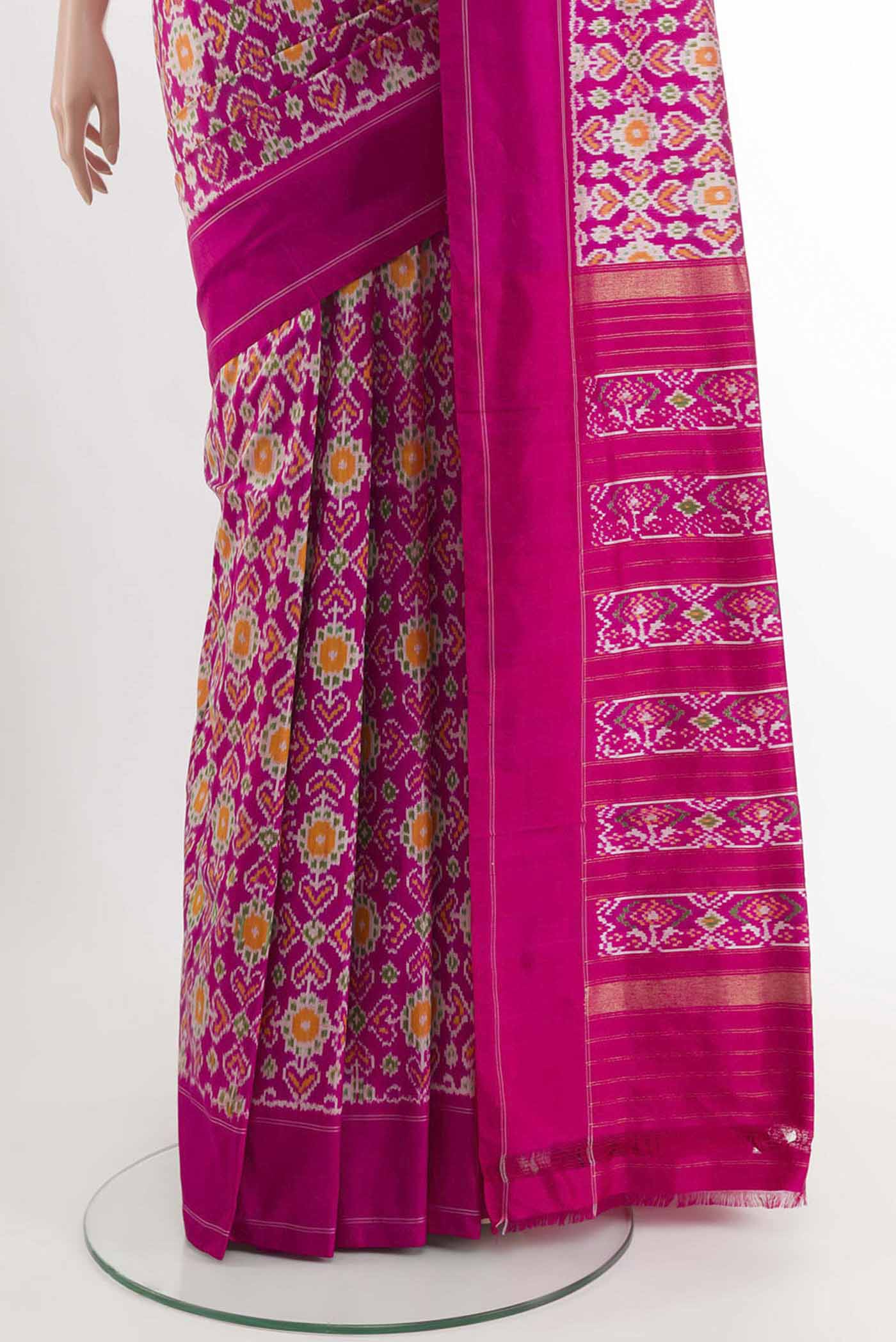 pleats pallu