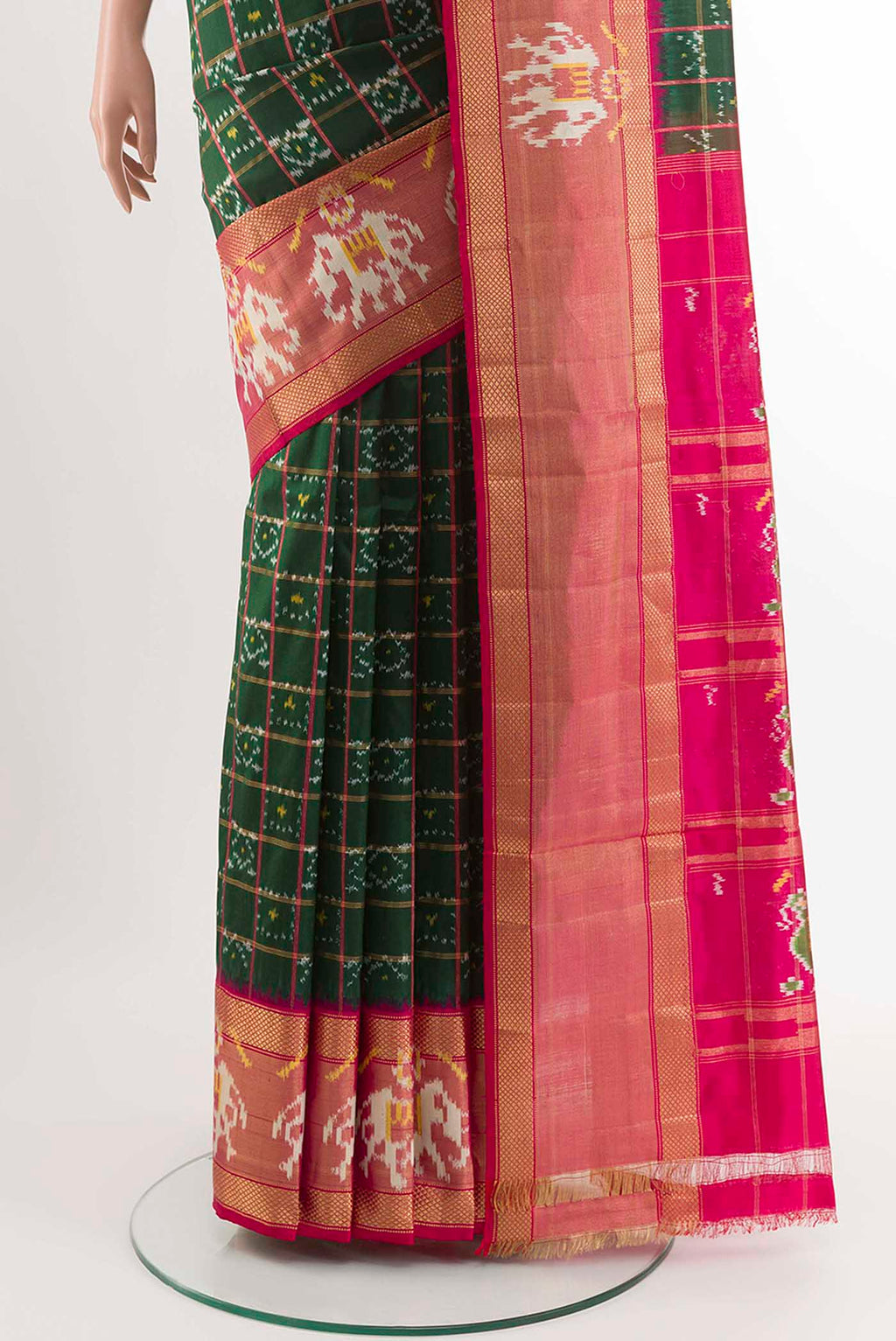 pleats pallu