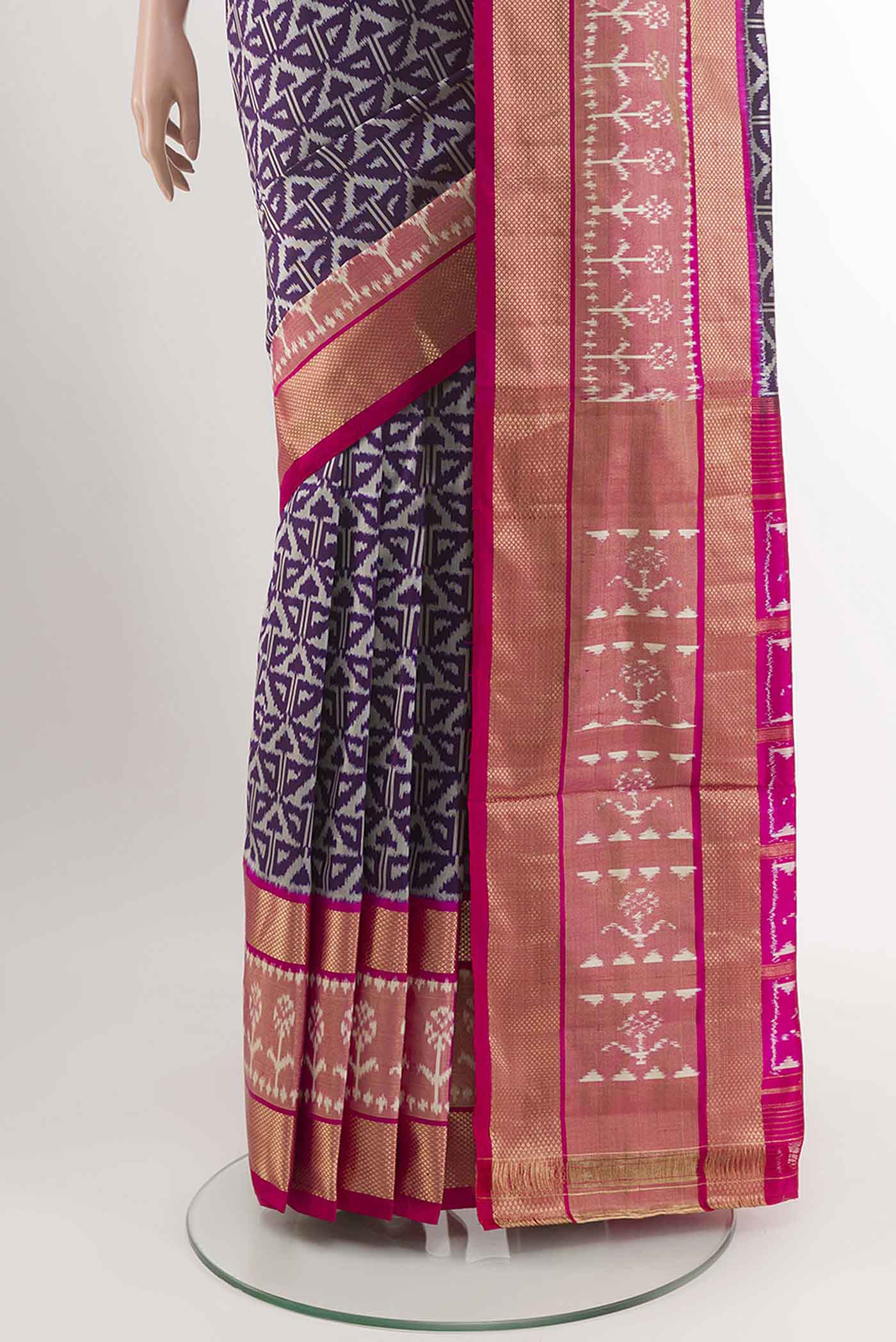 pleats pallu