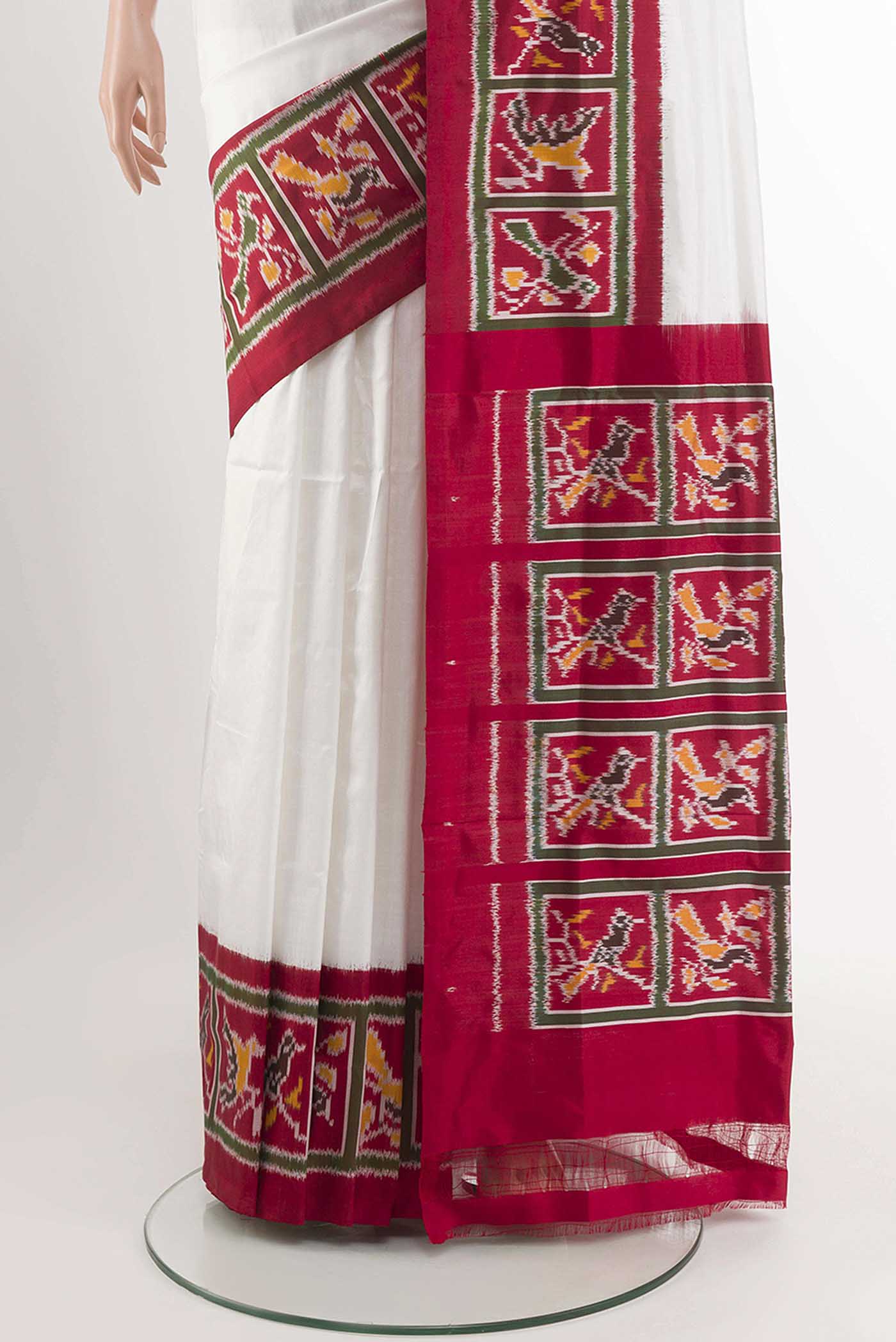 pleats pallu