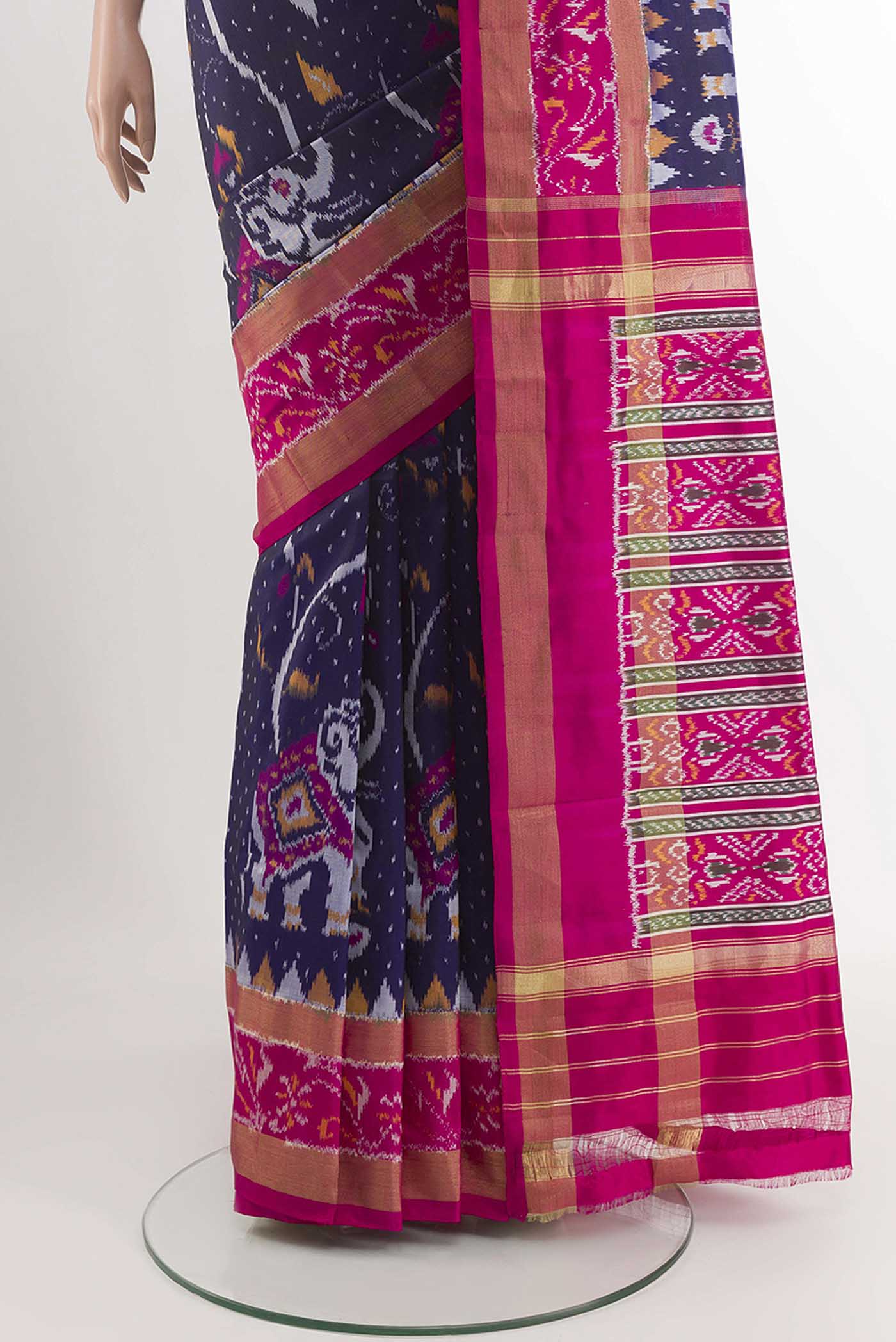 pleats pallu