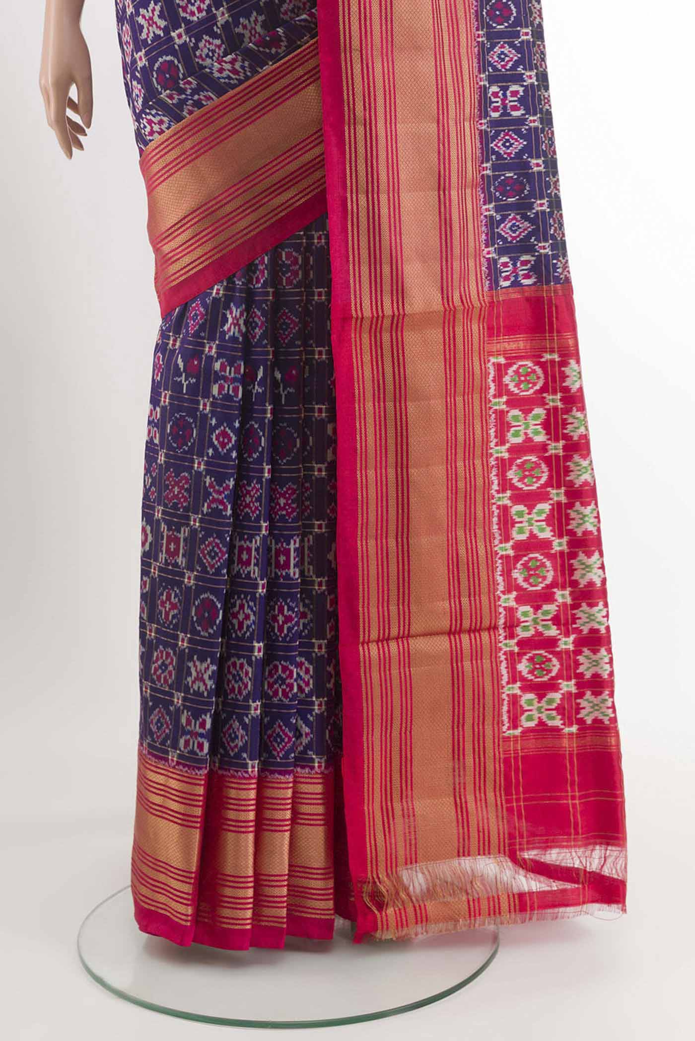 pleats pallu