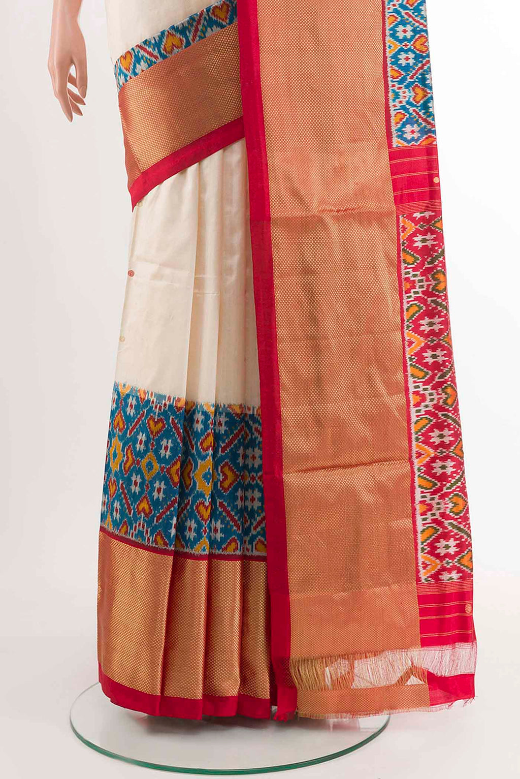pleats pallu