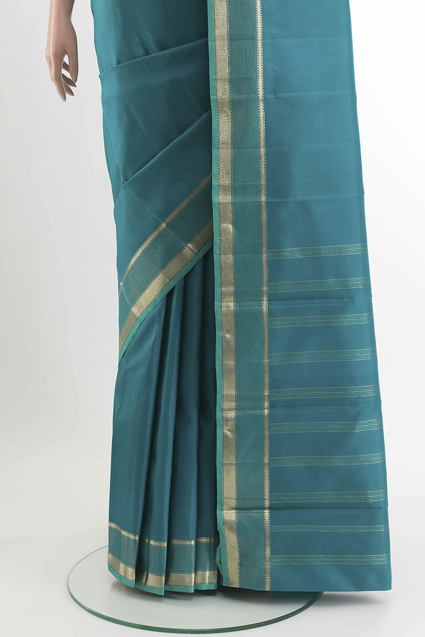 pleats pallu