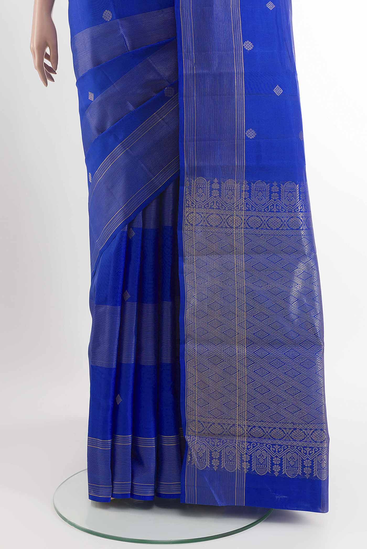 pleats pallu