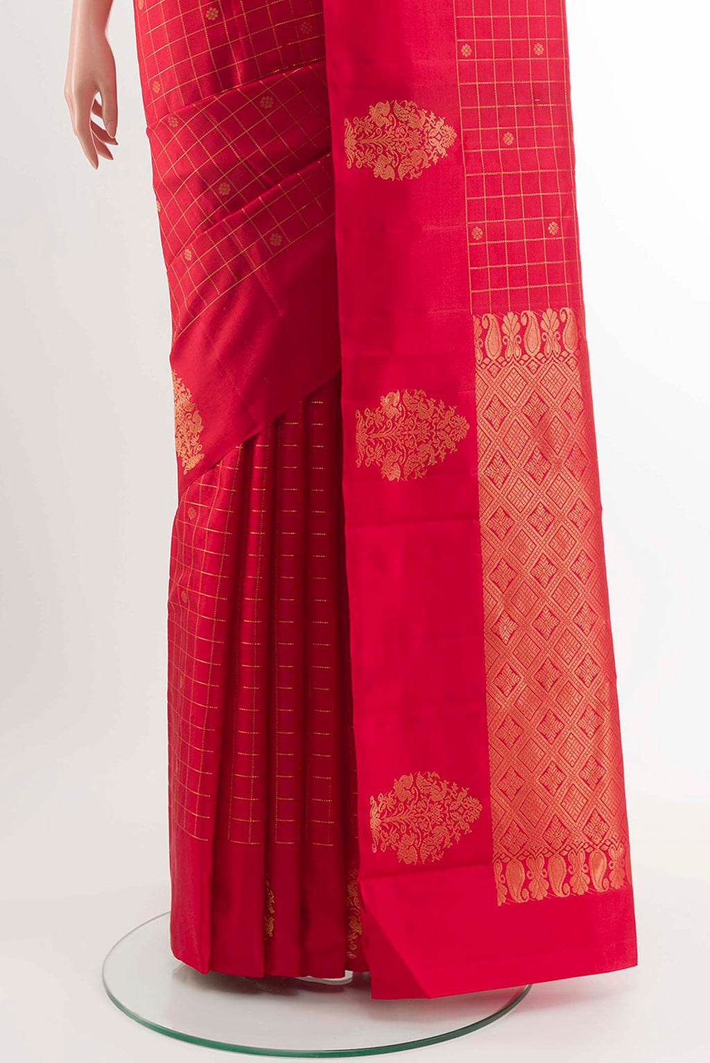 pleats pallu