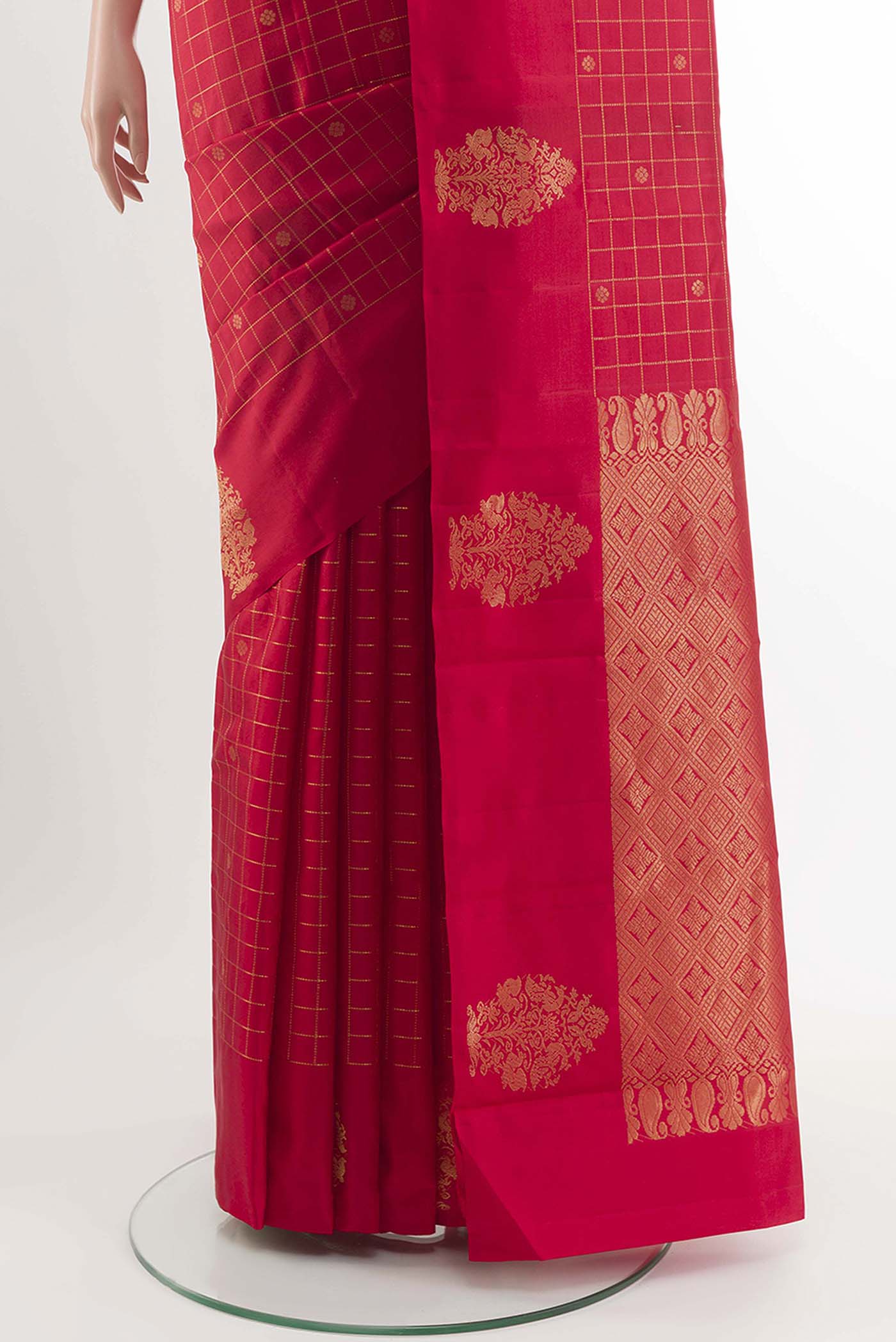pleats pallu
