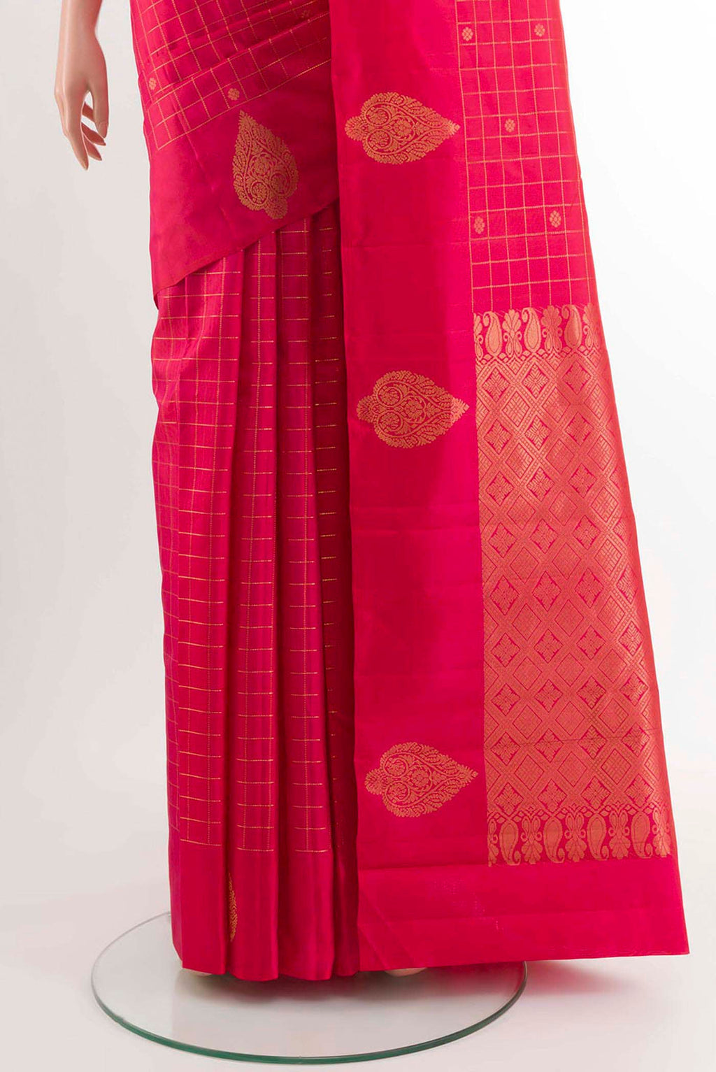pleats pallu