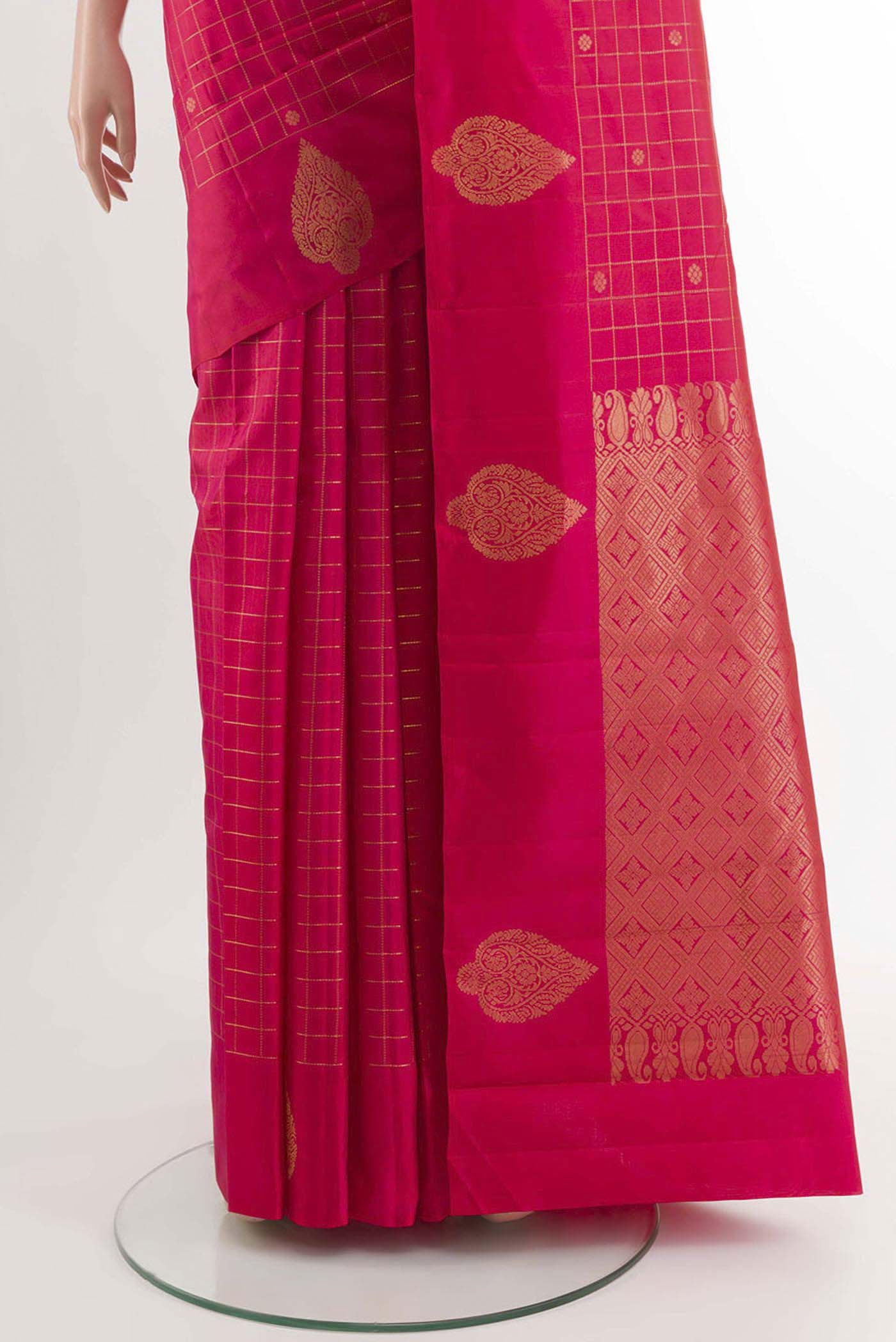 pleats pallu