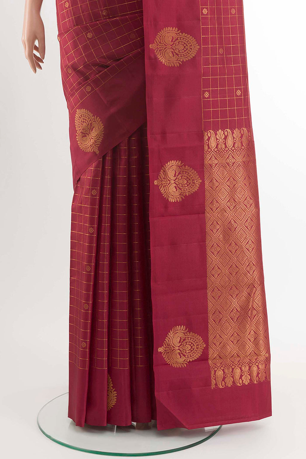 pleats pallu