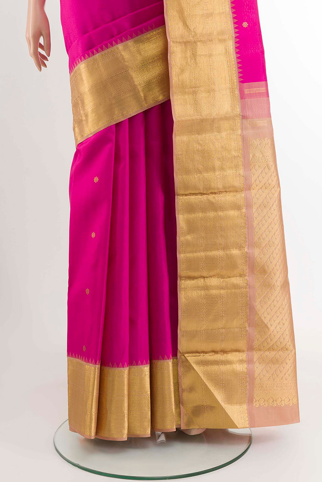 pleats pallu