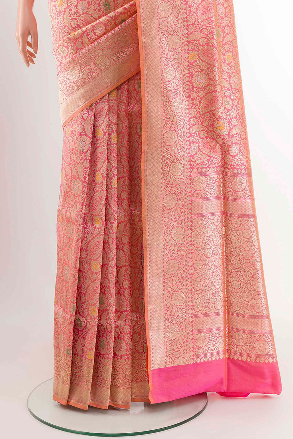 pleats pallu