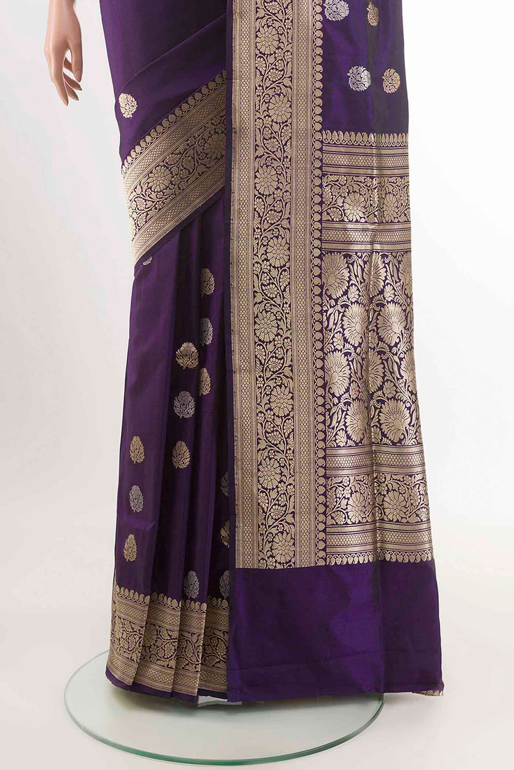 pleats pallu