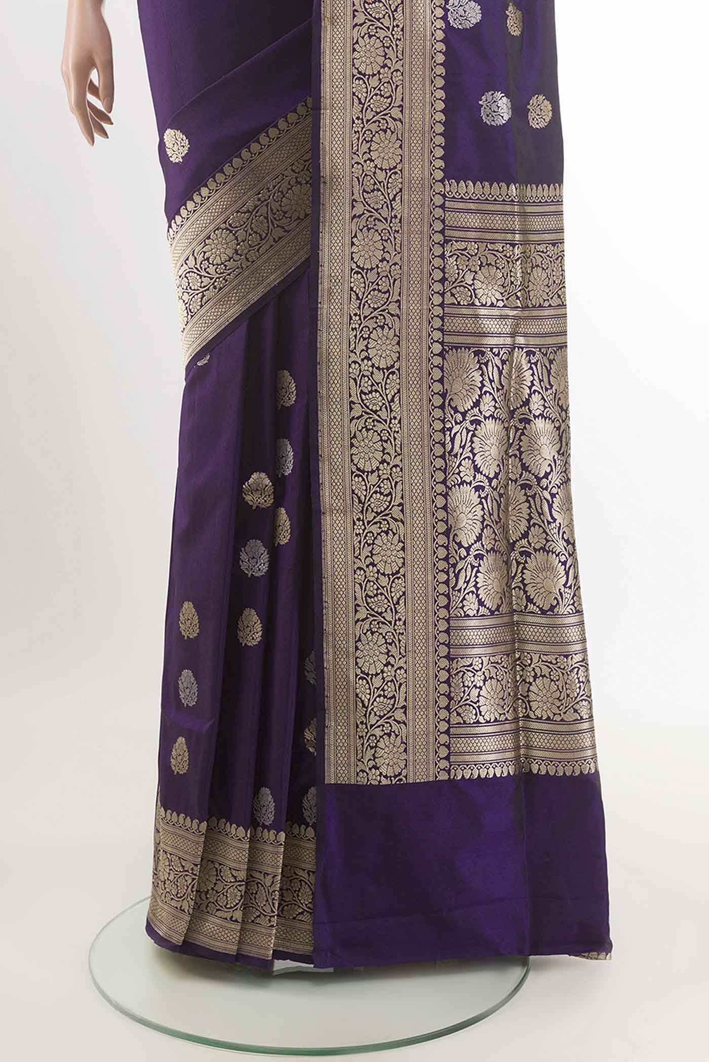 pleats pallu