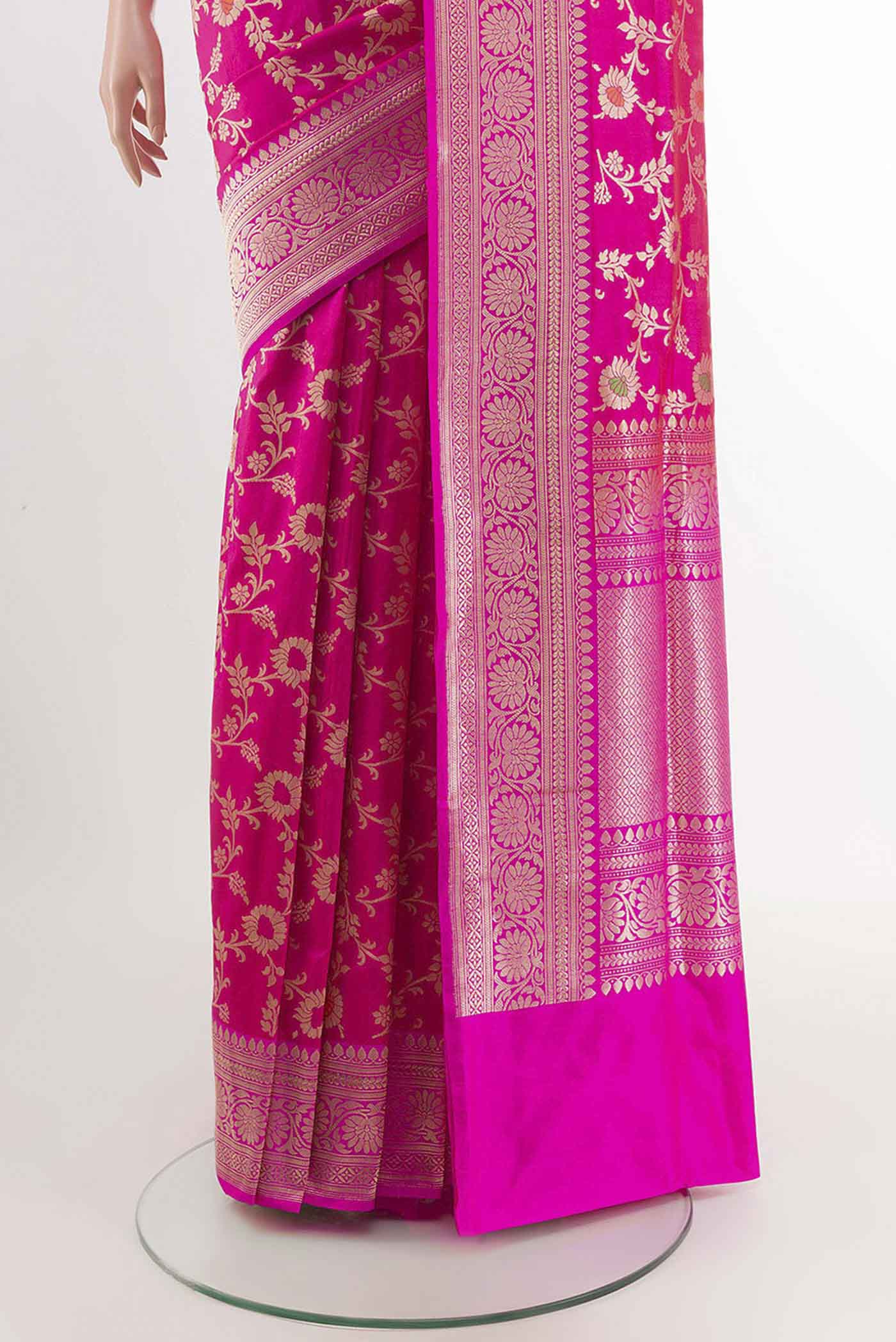 pleats pallu