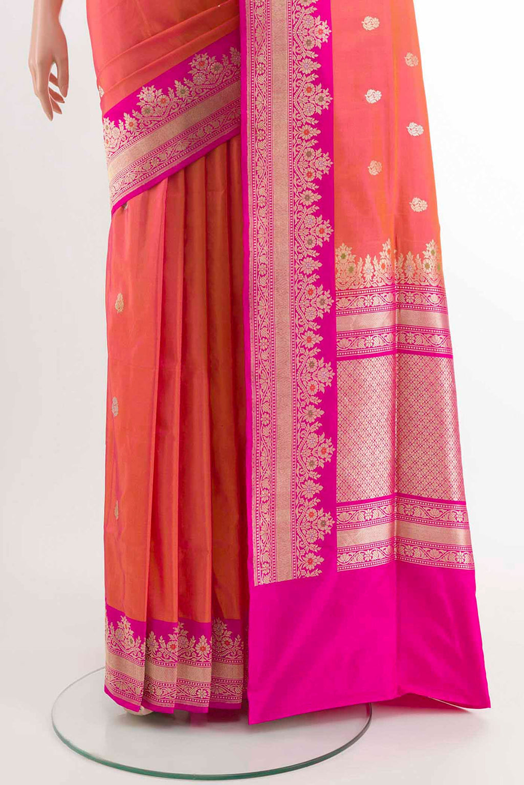 pleats pallu