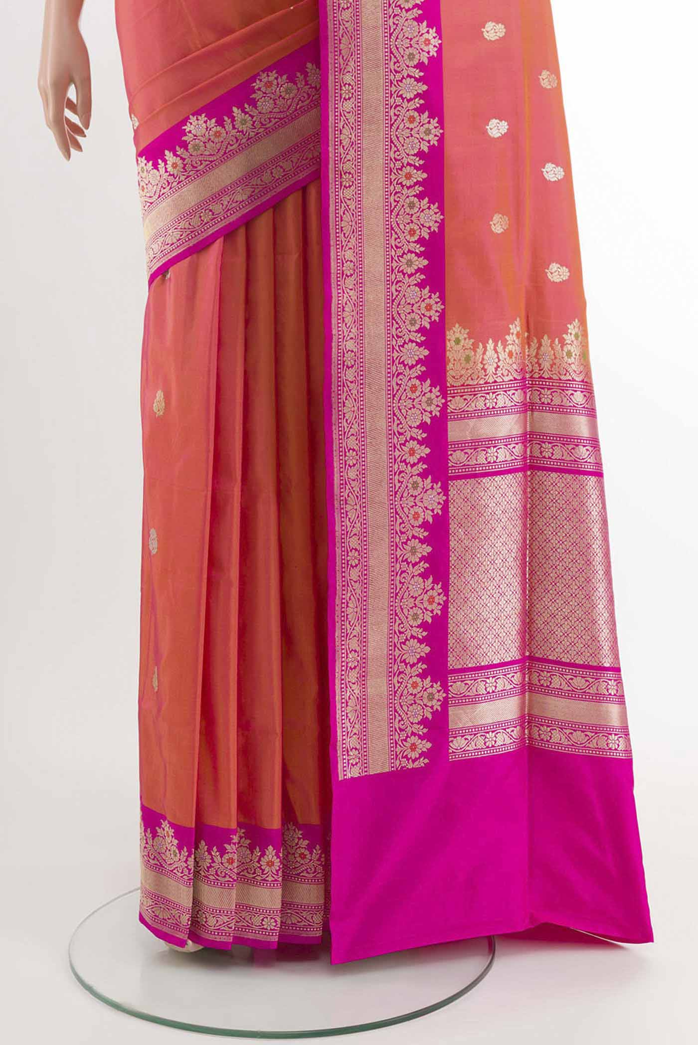pleats pallu