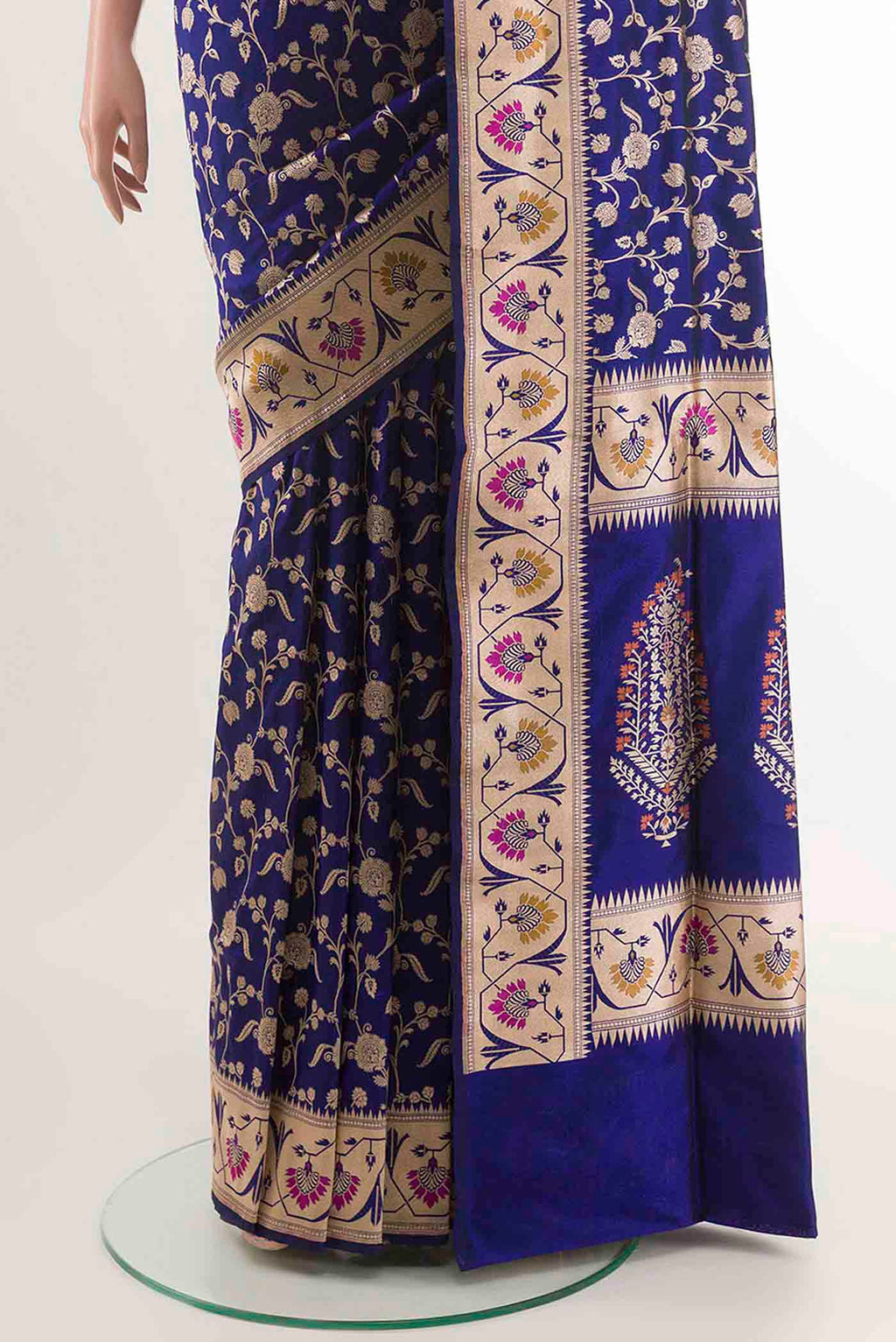 pleats pallu