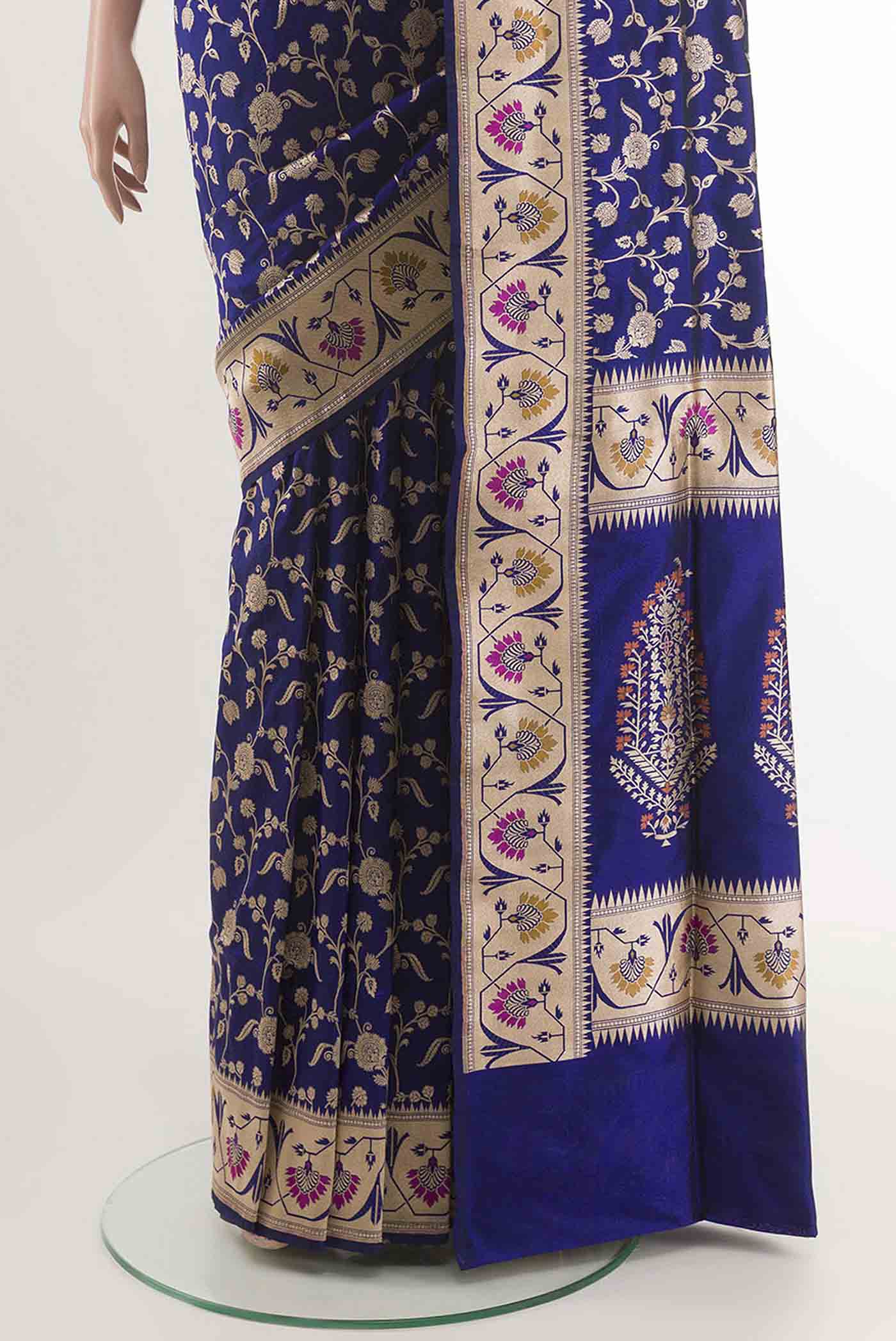 pleats pallu