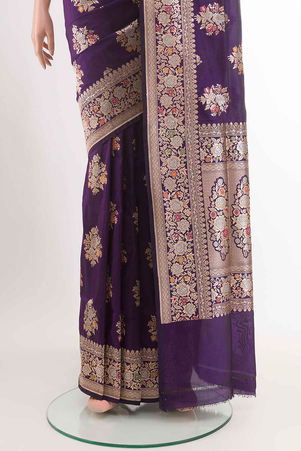 pleats pallu