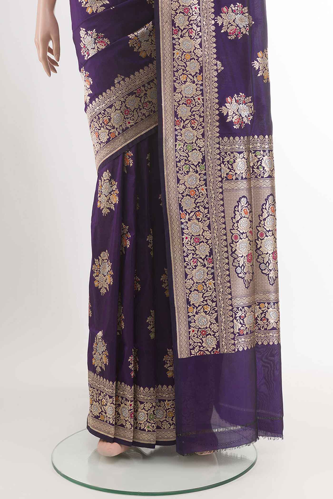 pleats pallu